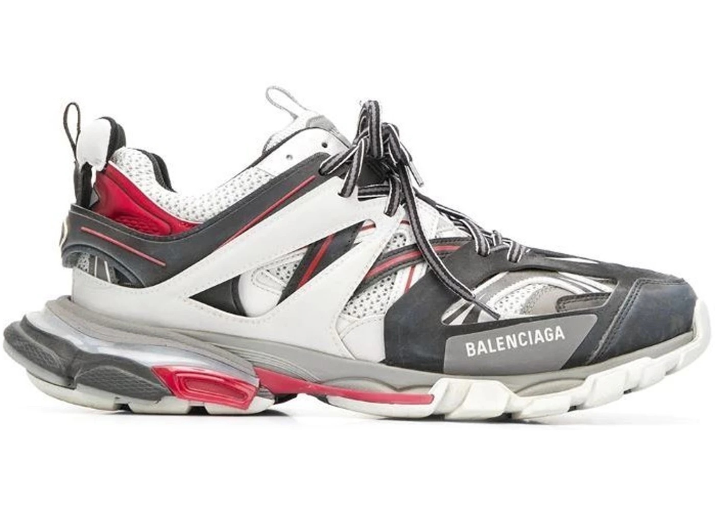 Balenciaga Track White Grey Red - 1