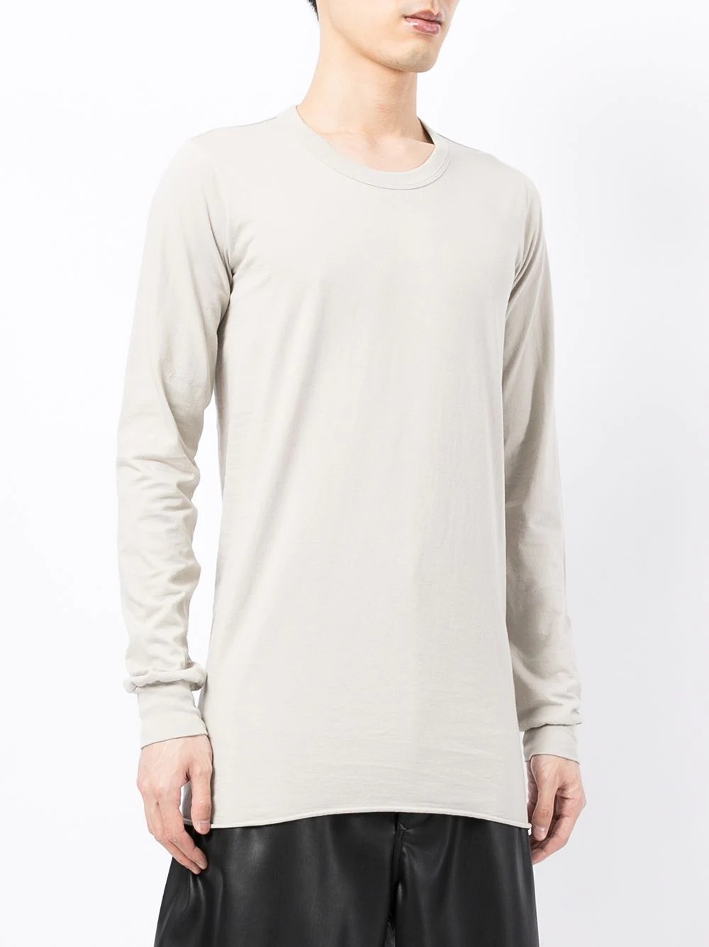 long-sleeve cotton T-shirt - 3