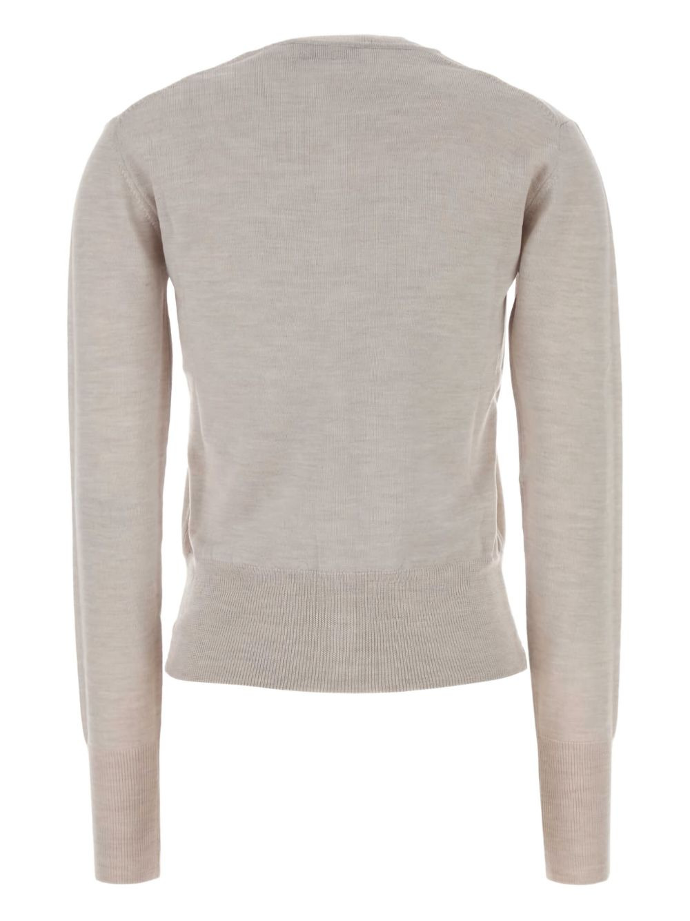 orb-embellished virgin-wool cardigan - 2