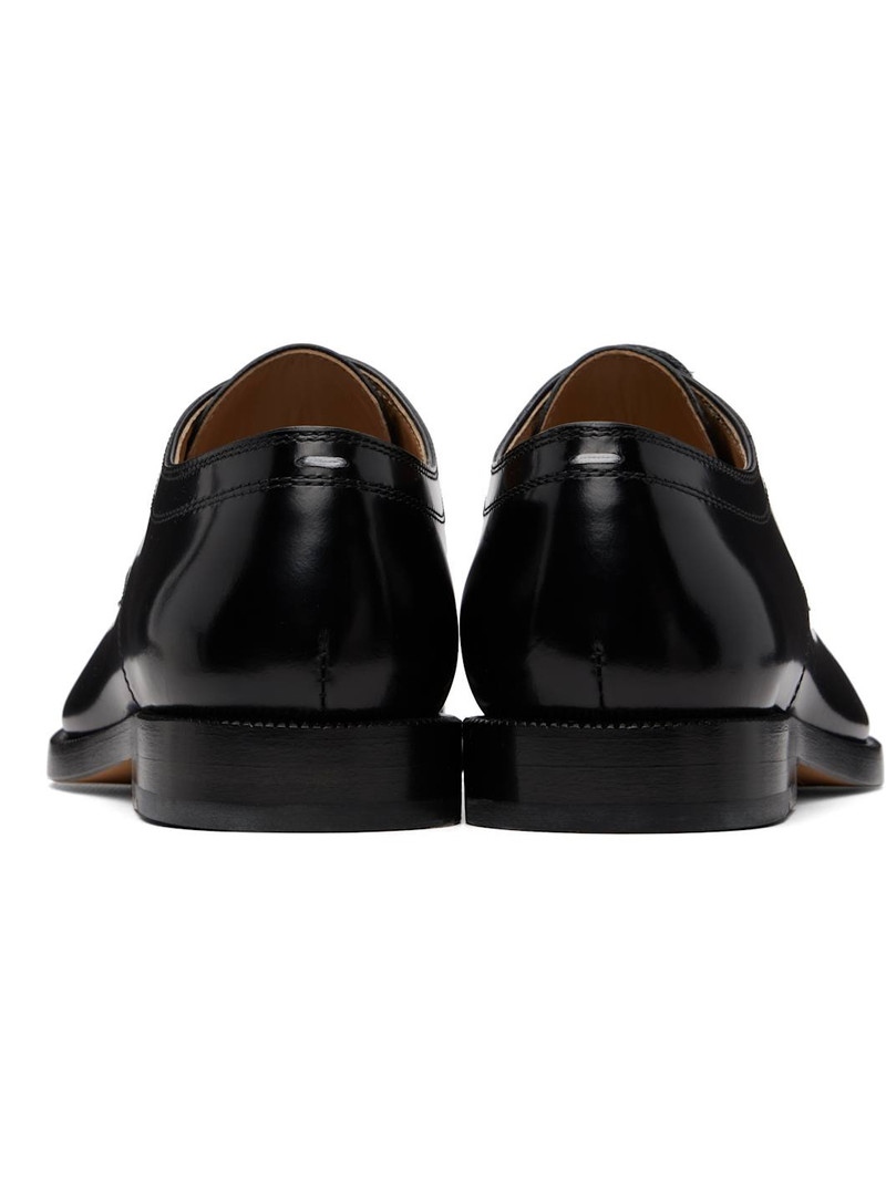 Black Tabi Lace-Up Derbys 2