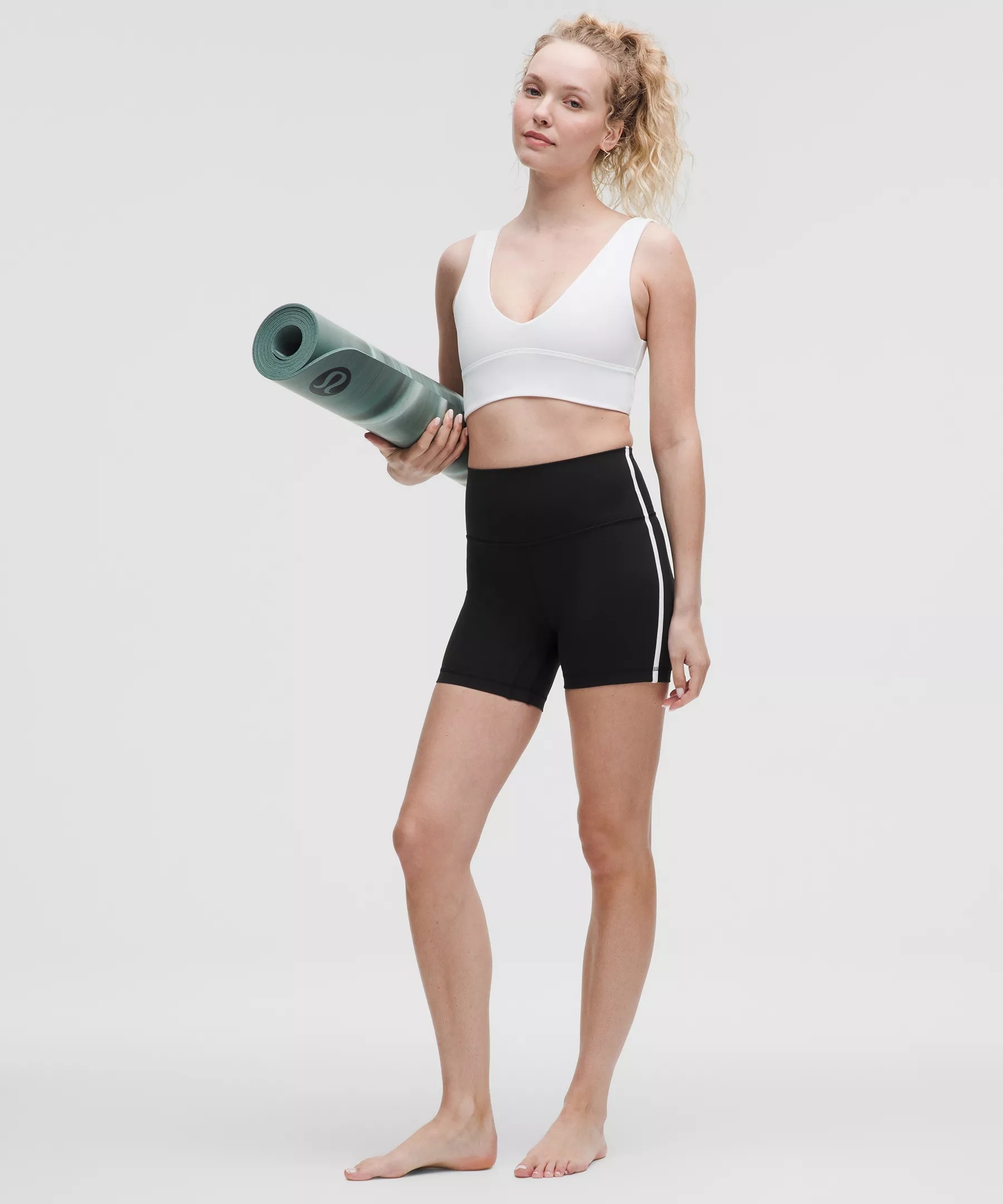 lululemon Align™ High-Rise Side-Stripe Short 6" - 2