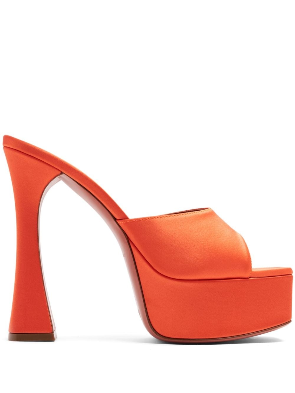 Dalida Satin 140mm platform sandals - 1