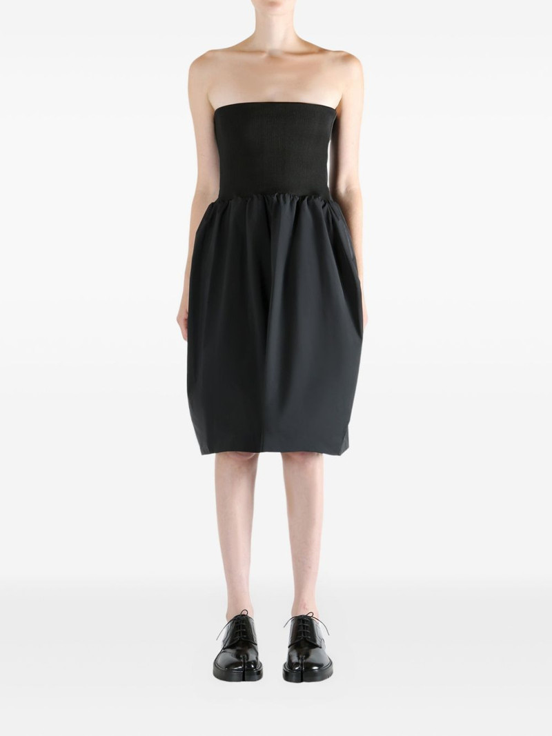AMOMENTO side-pocket midi dress outlook