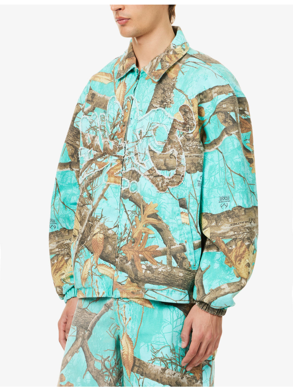 Coaches Brand-Patch Denim Jacket - 3
