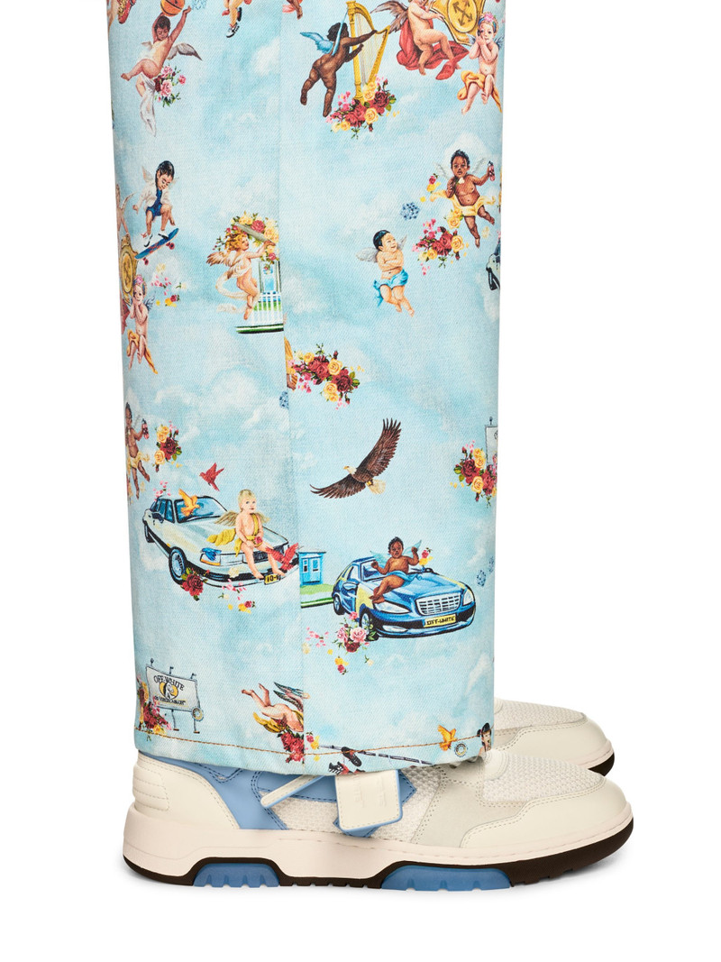 Off-White Dusty Blue/white Slim Out Of Office outlook