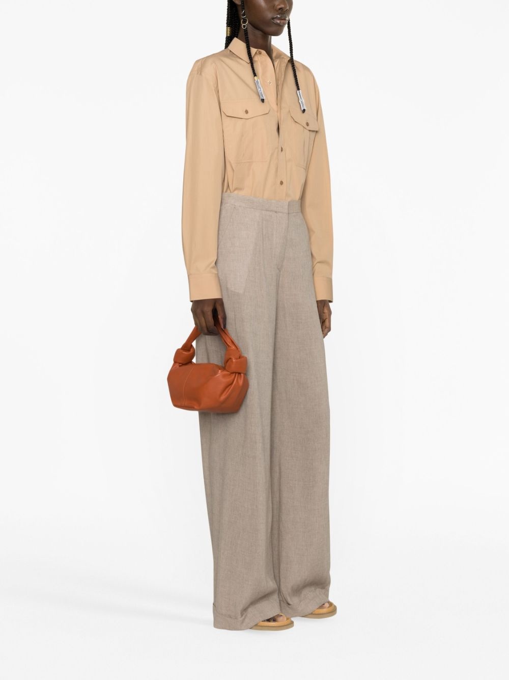 Oversize cotton shirt - 3