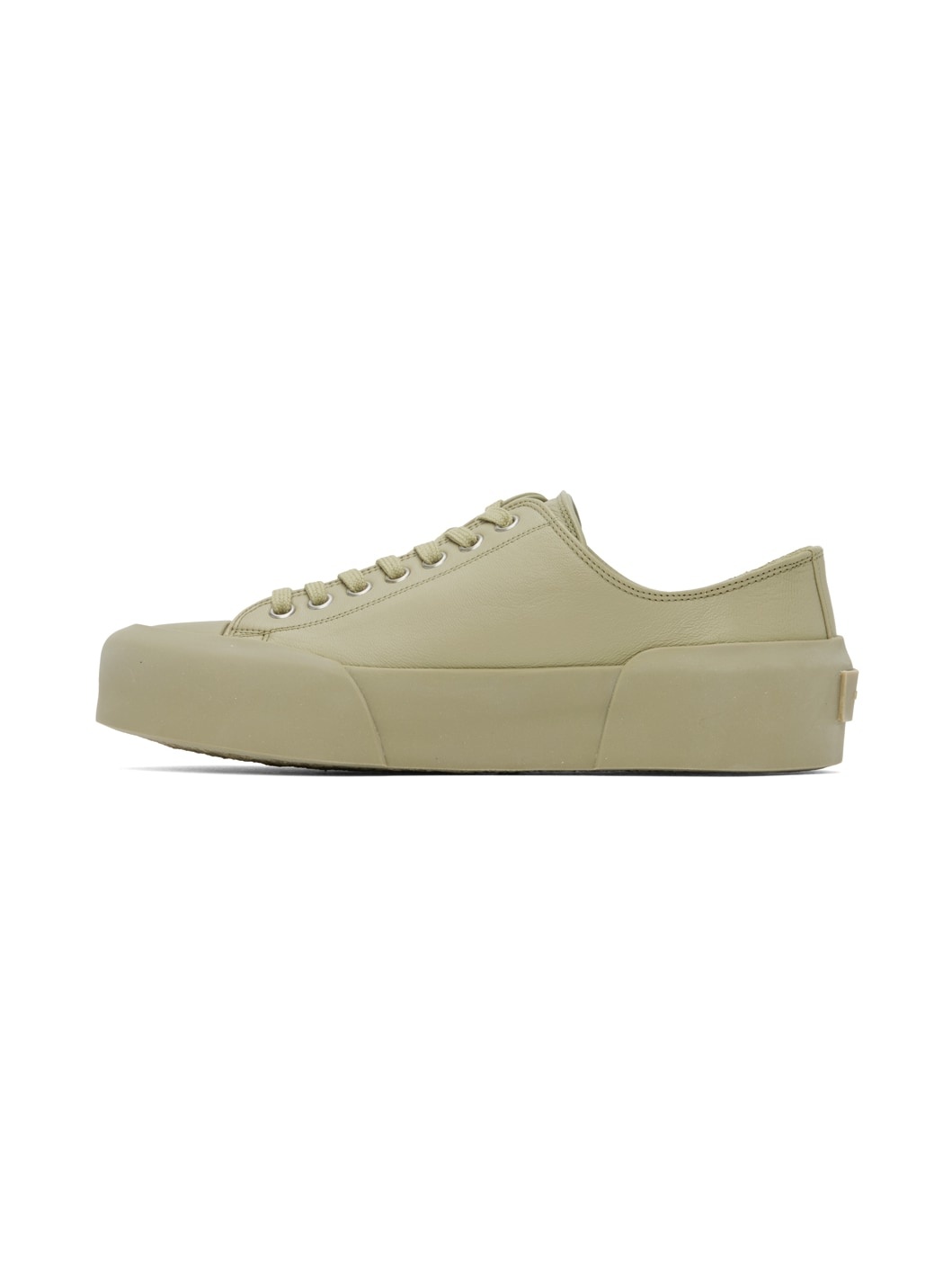 Green Low-Top Sneakers - 3
