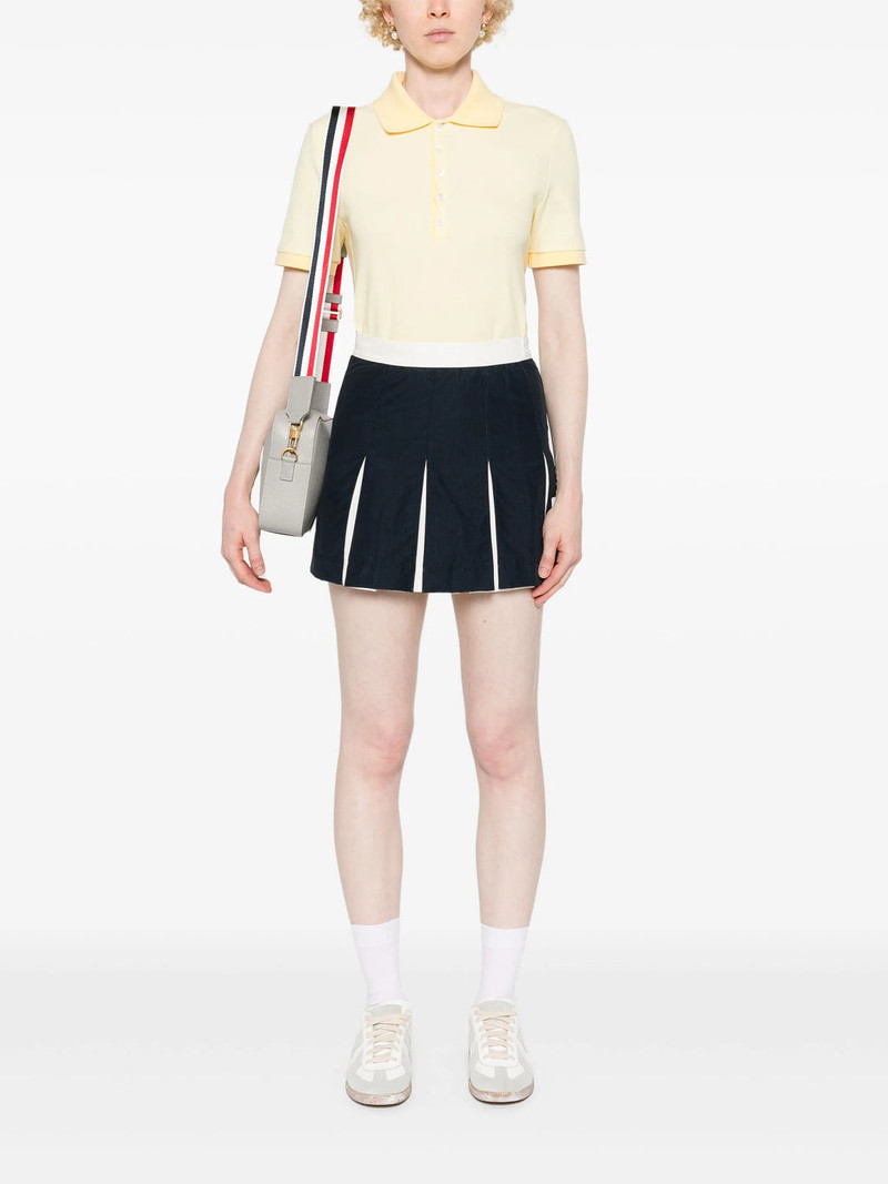 Thom Browne Short Sleeve Rib Cuff Polo outlook