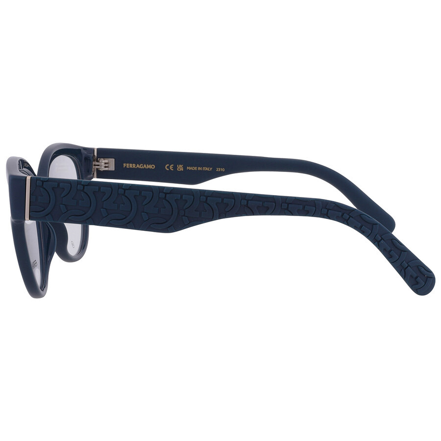 Ferragamo Demo Oval Ladies Eyeglasses SF2957EN 321 54 - 4