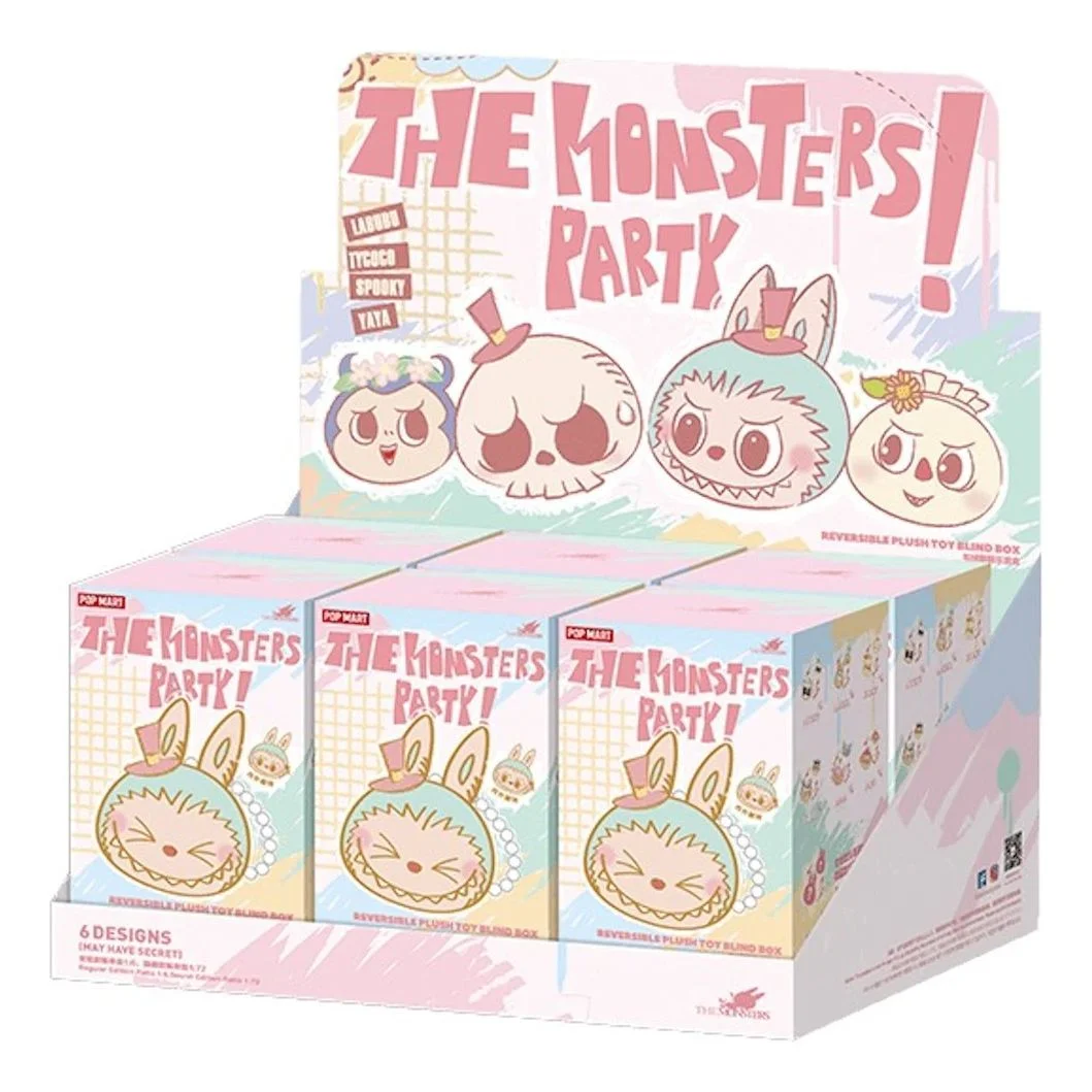 Pop Mart The Monsters Labubu Party Reversible Pendant Sealed Case (6 Blind Boxes) PPMT-2407-0079 - 1