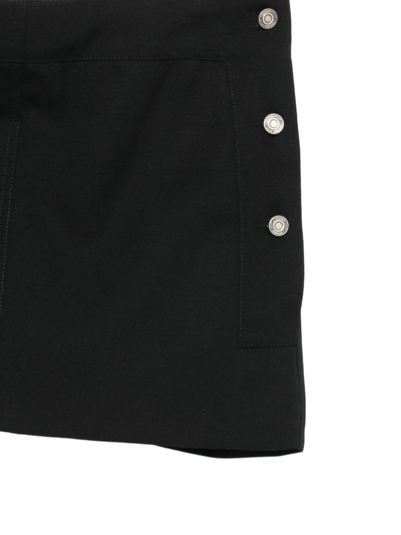 buttoned panelled skort 3