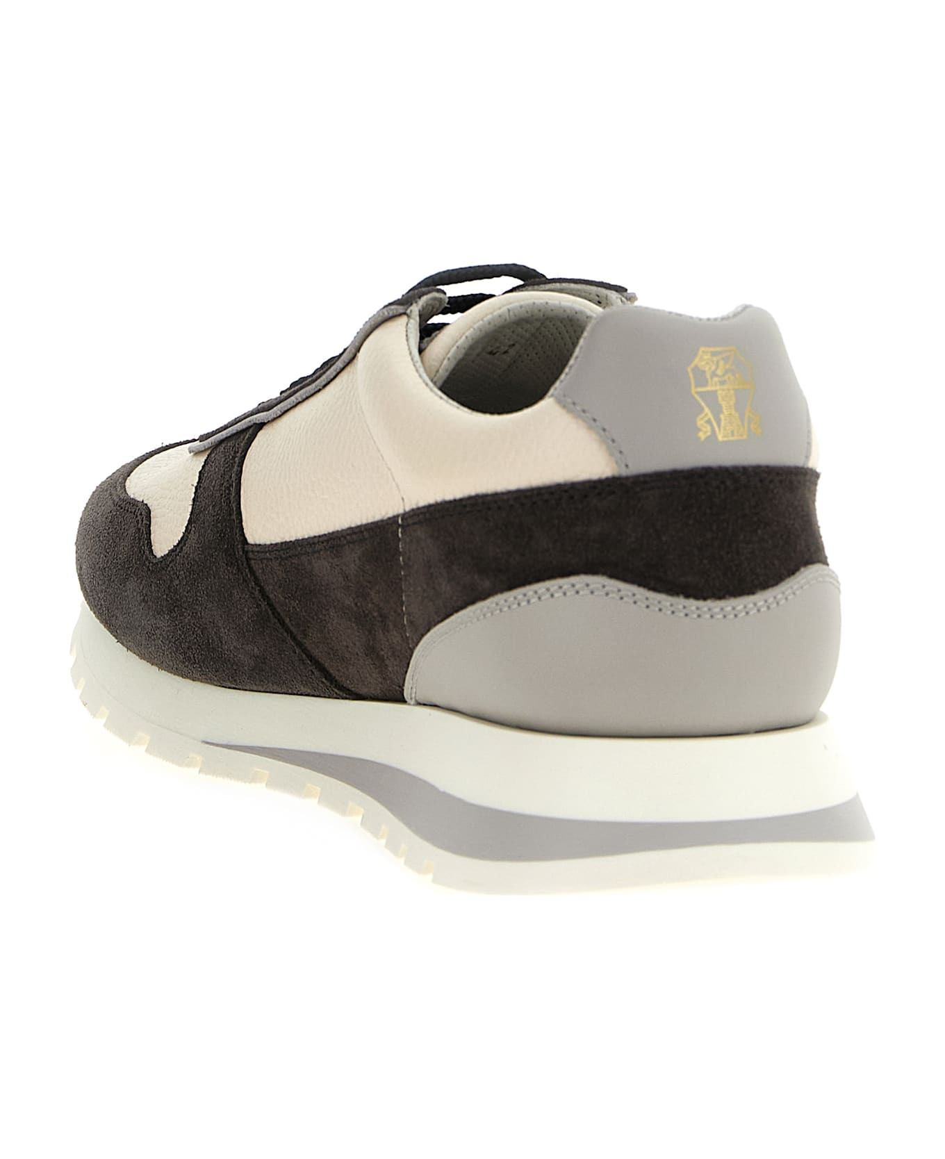 Leather Suede Sneakers - 3
