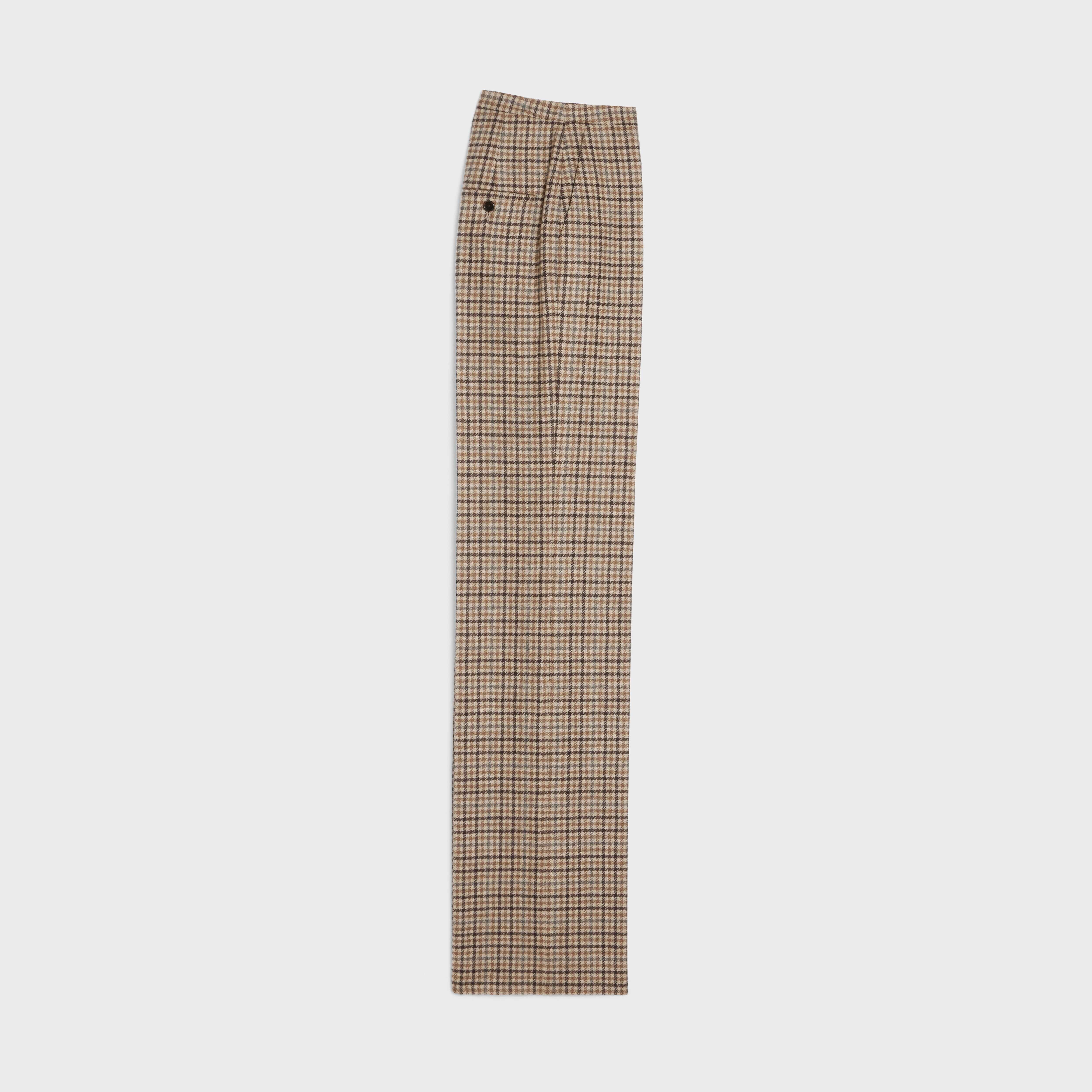 Tixie pants in checked Cashmere wool - 2
