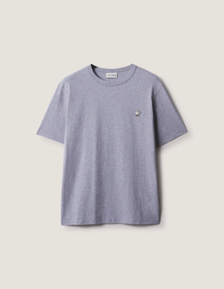 BARISTA FOX PATCH RELAX TEE-SHIRT - 1