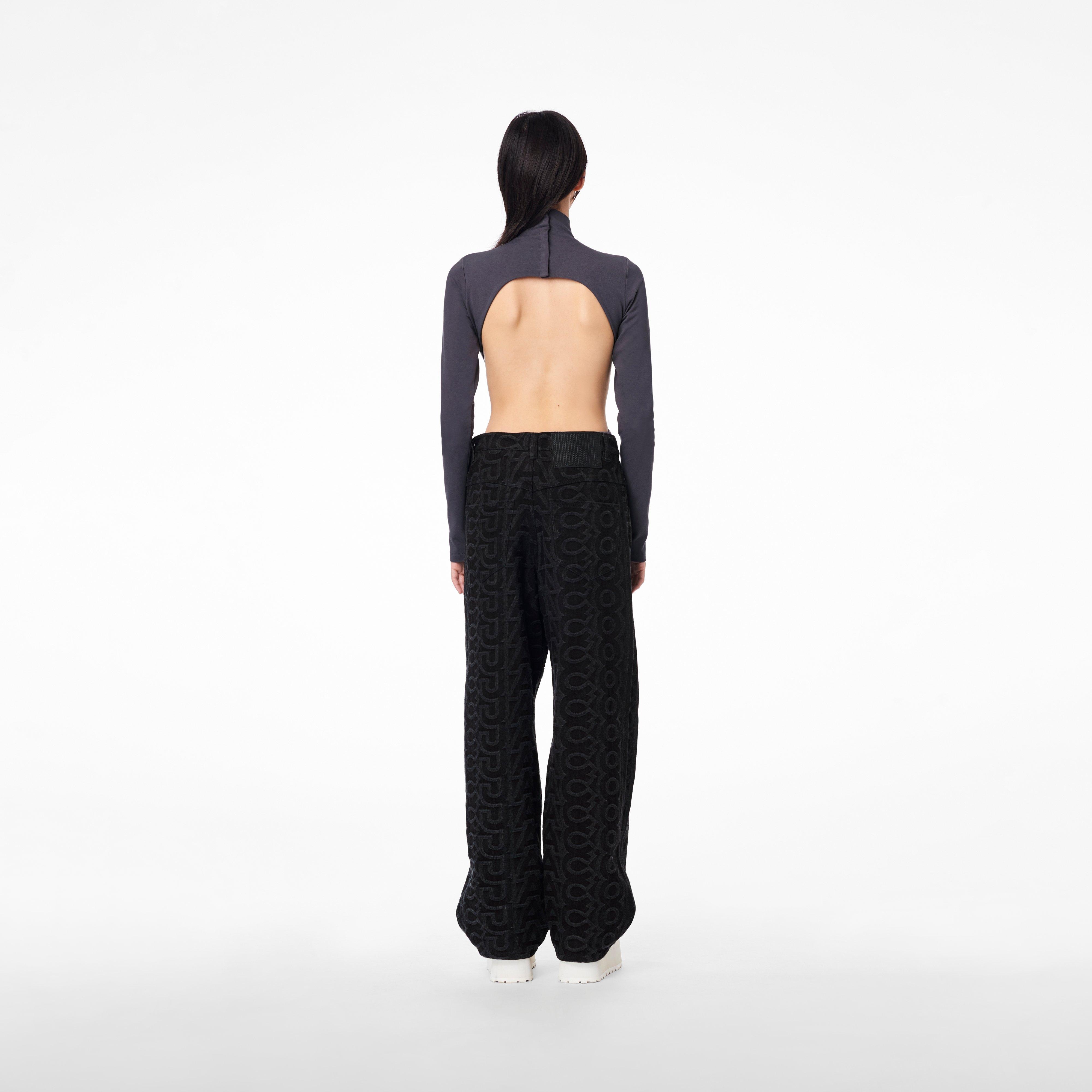 THE MONOGRAM DENIM PANT - 4