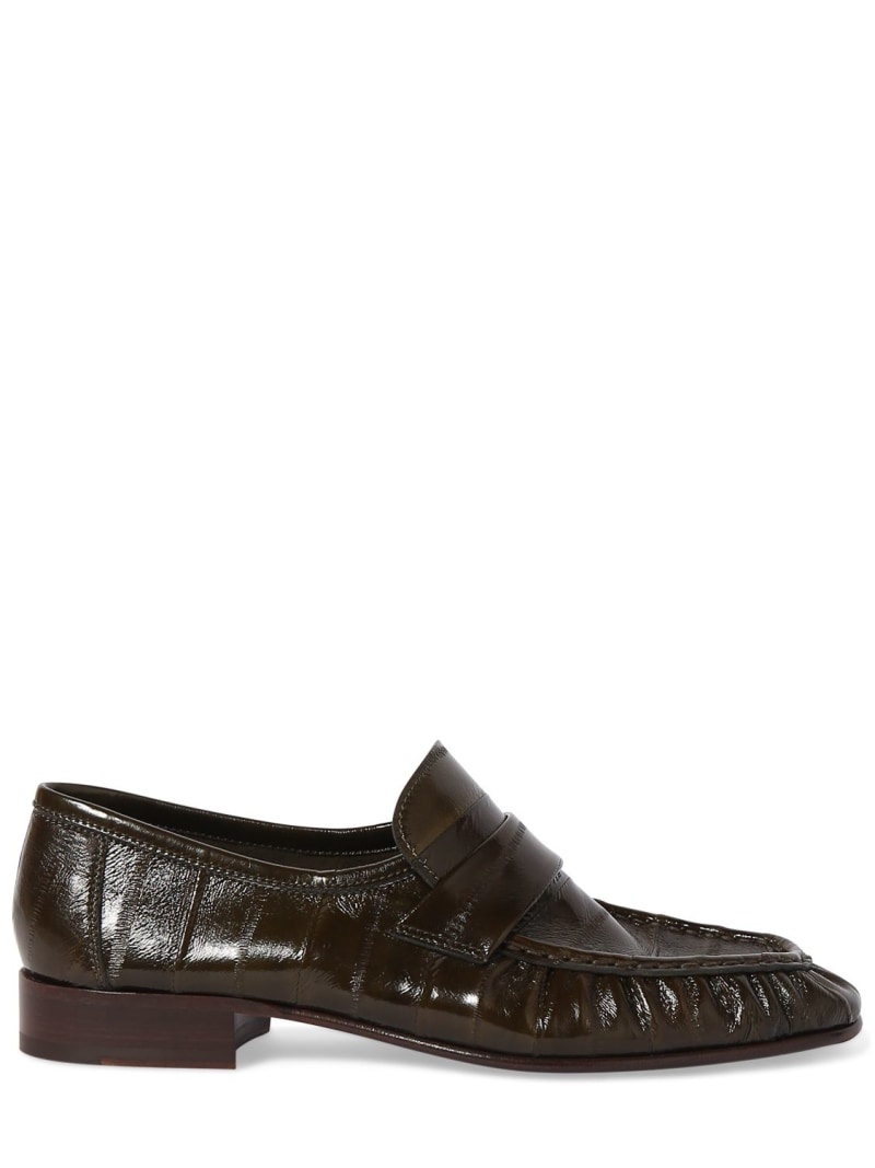 10mm Soft eel leather loafers - 1