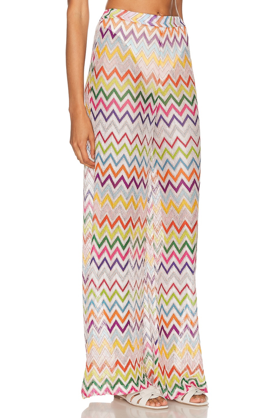 Zig Zag Wide Leg Trouser - 2