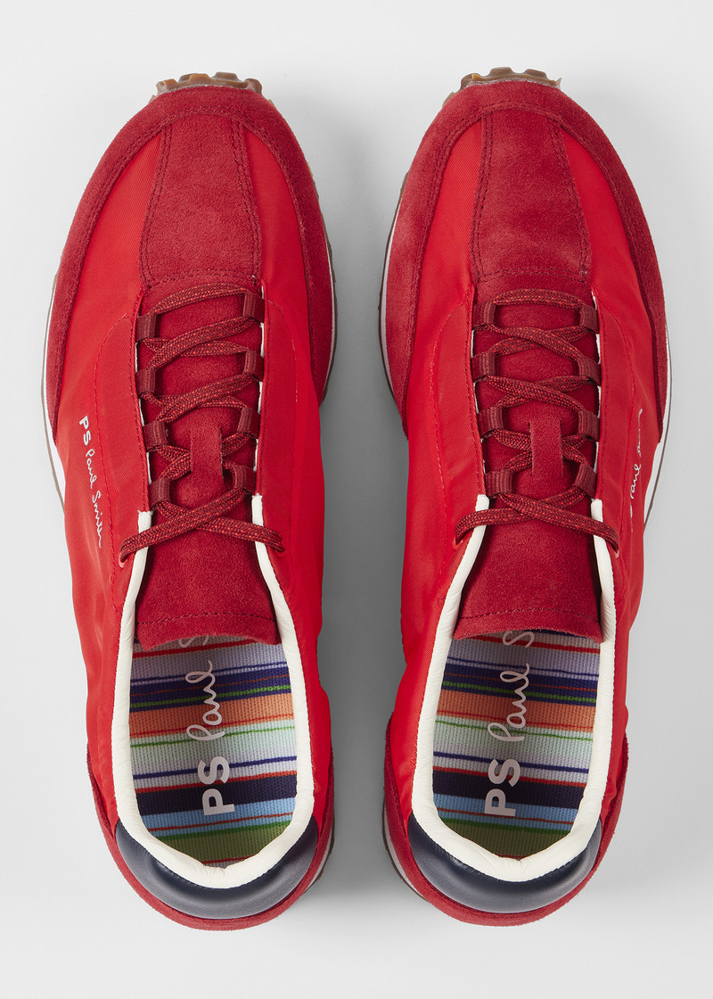 Red 'Senso' Trainers 5