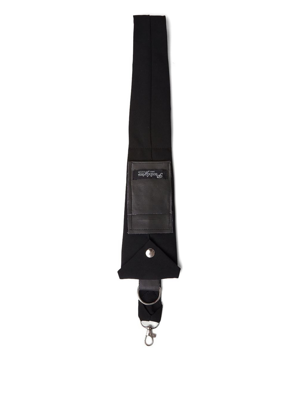 button-fastening keyring - 2