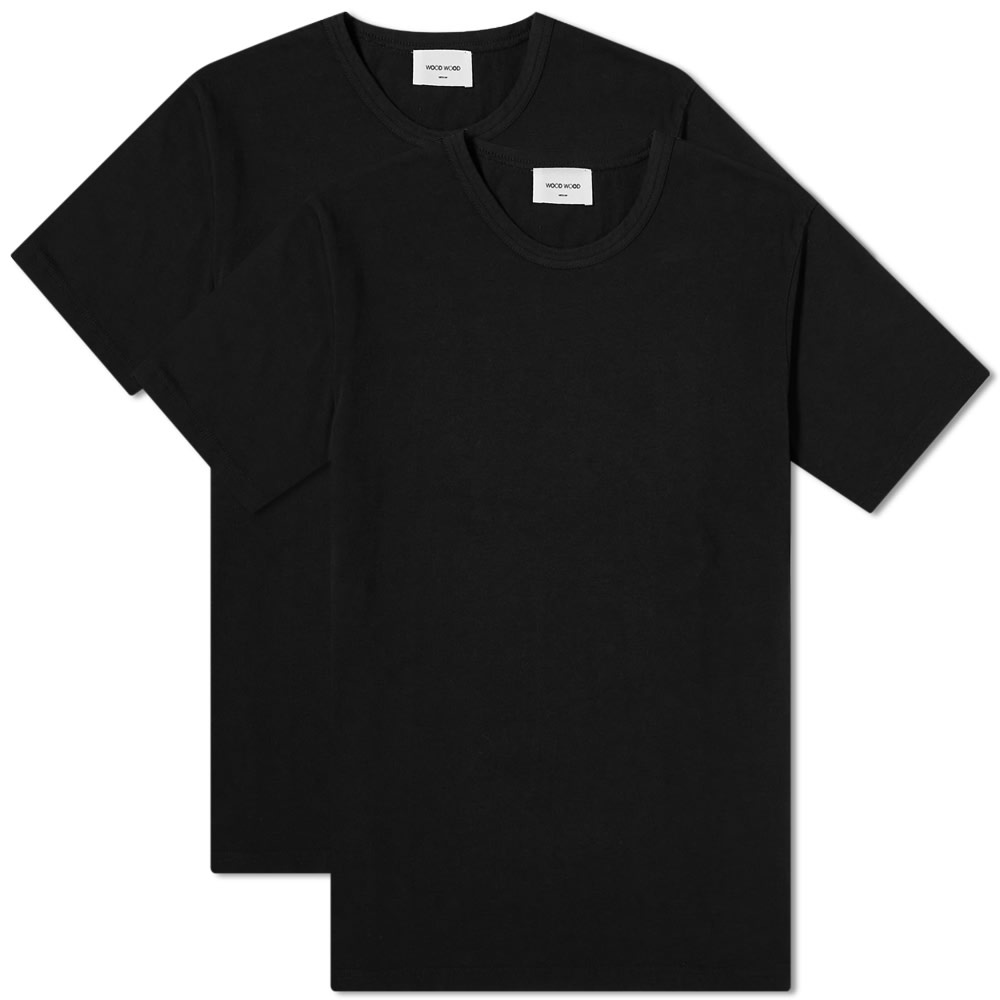 Wood Wood Allan Crew Tee - 2 Pack - 1