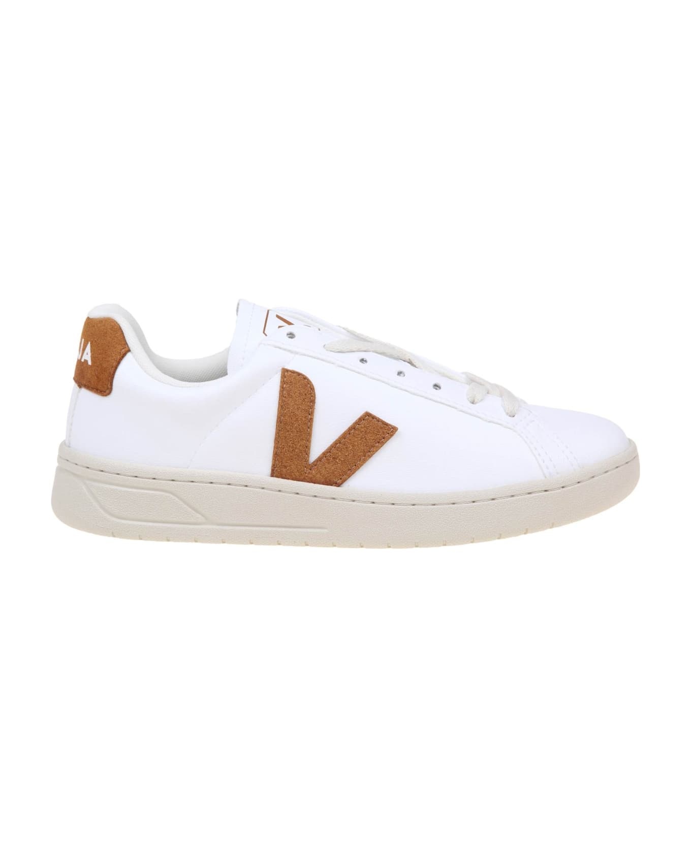 Urca Sneakers In White Coated Cotton - 1