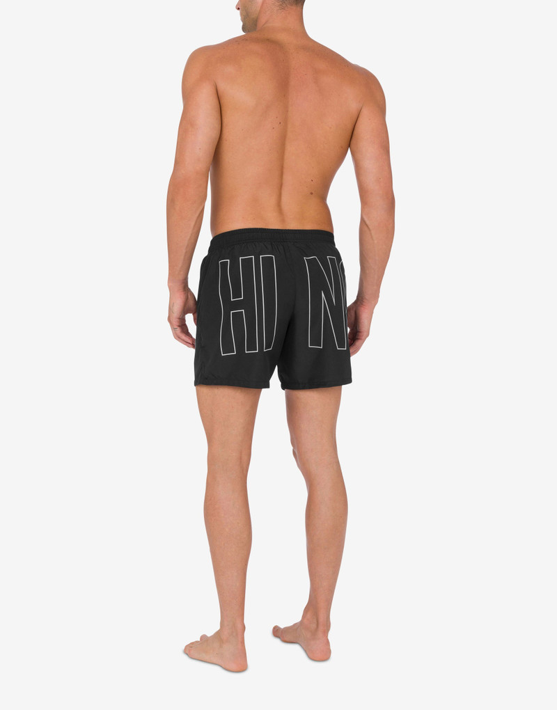 Moschino SWIM BOXER RUBBER LOGO outlook