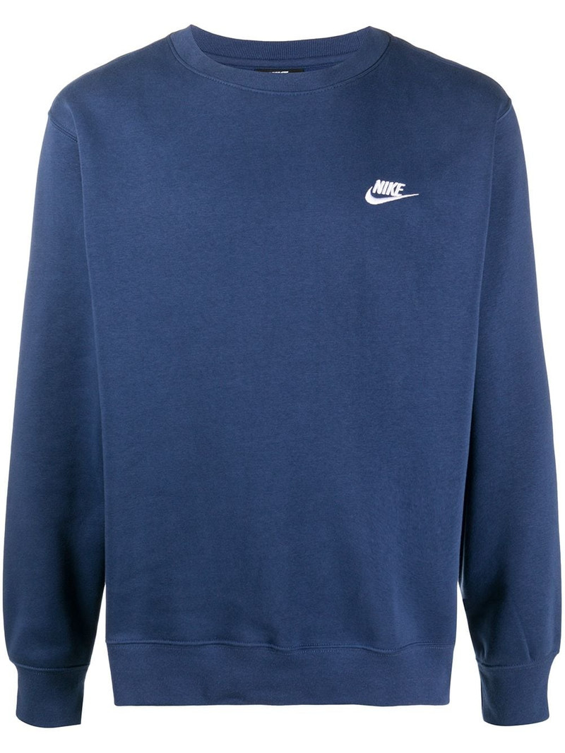 embroidered logo jumper 1