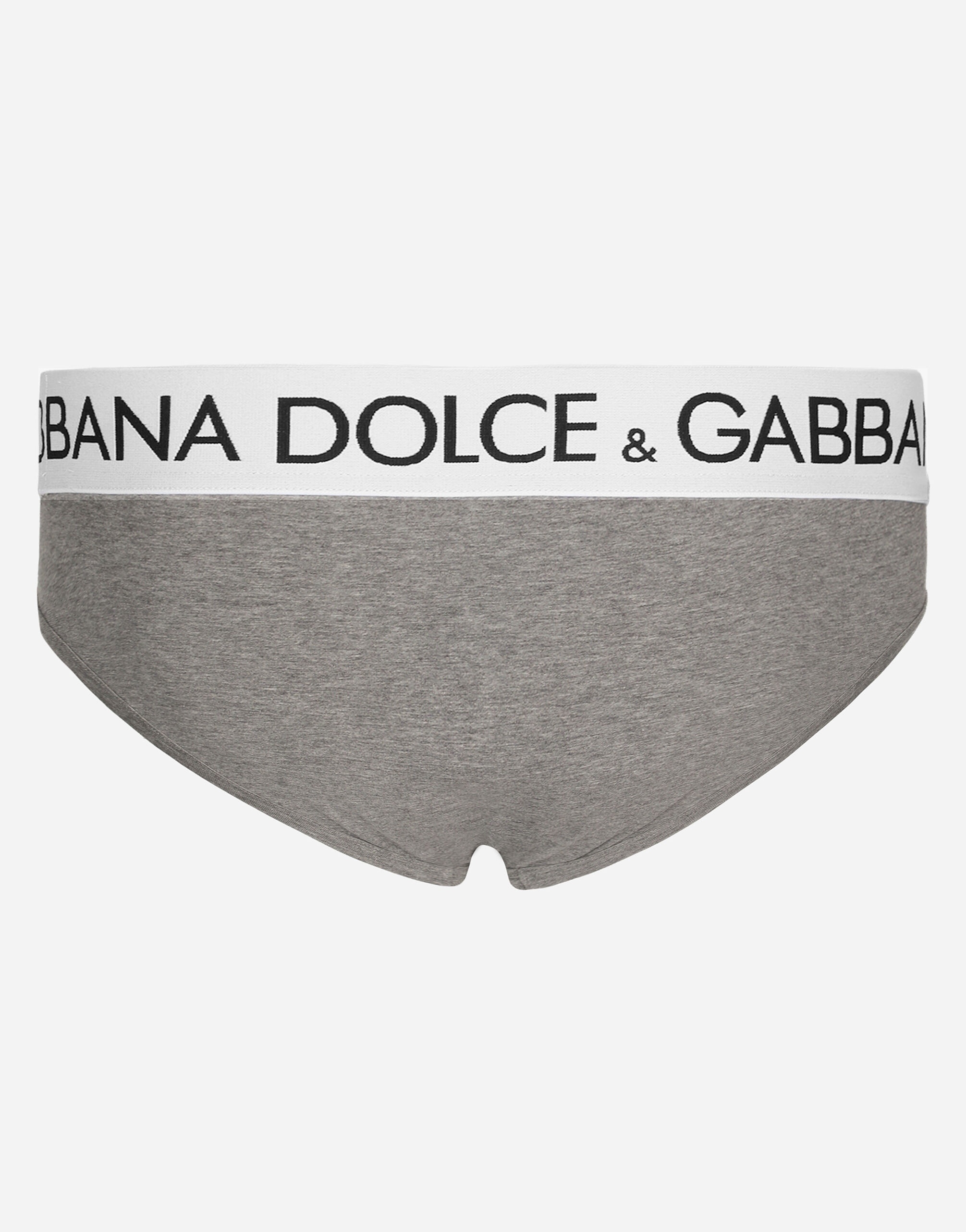 Mid-rise briefs in two-way stretch cotton jersey - 2