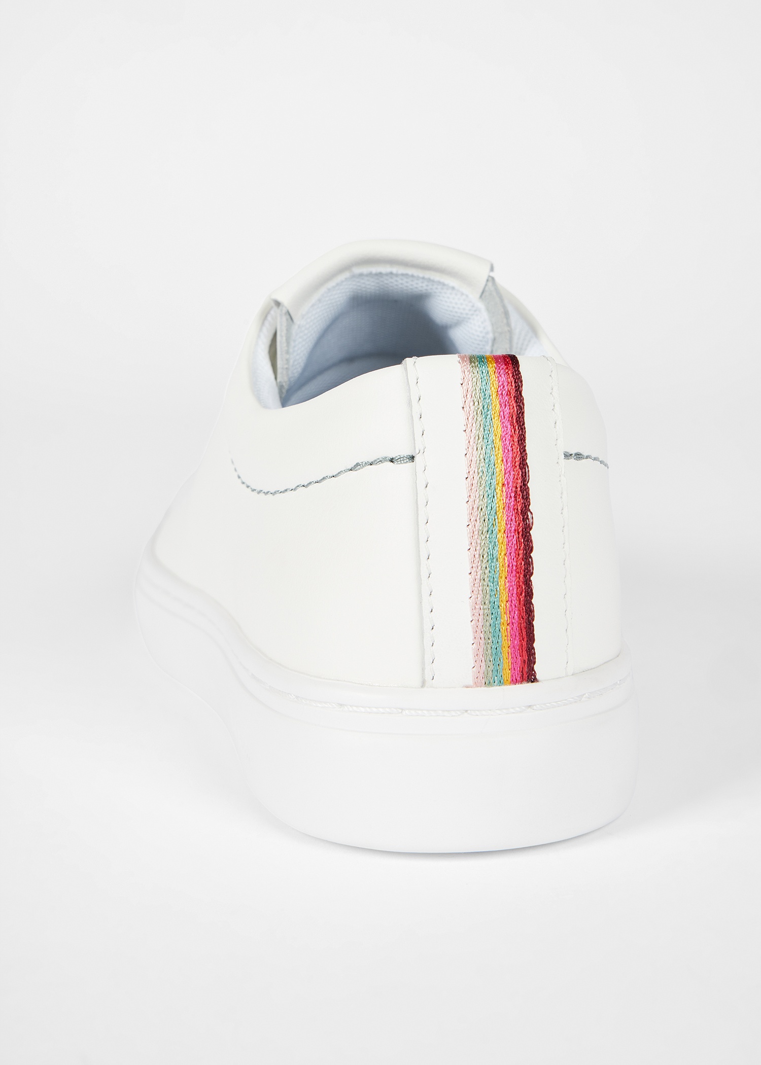 Women's White 'Leanne' Nubuck Trainers - 2