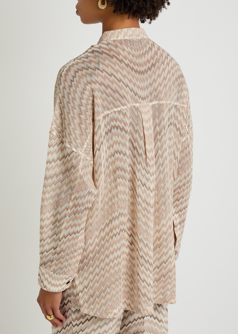 Missoni Zigzag Fine-knit Blouse - 3