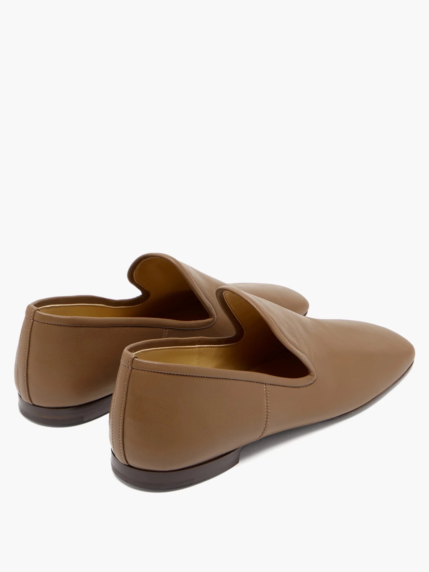 Nappa-leather loafers - 4