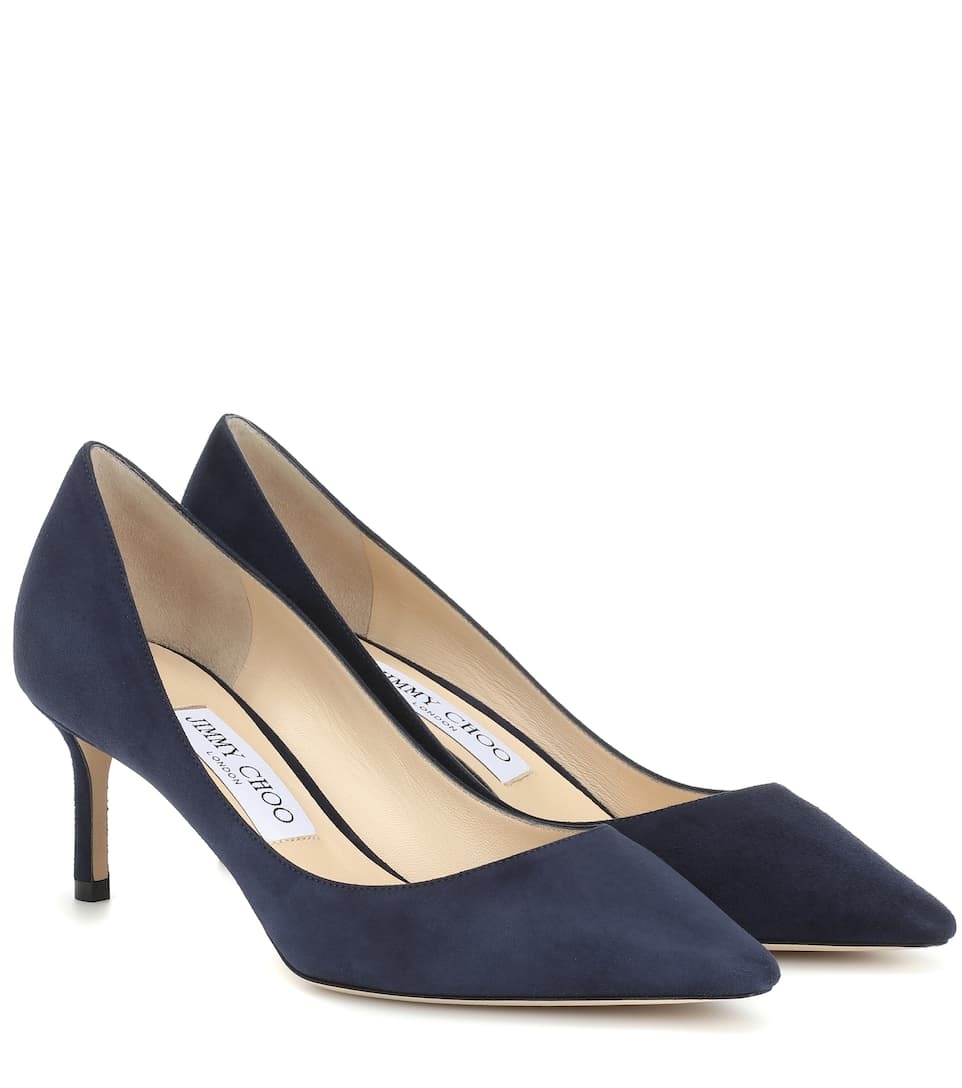 Romy 60 suede pumps - 1