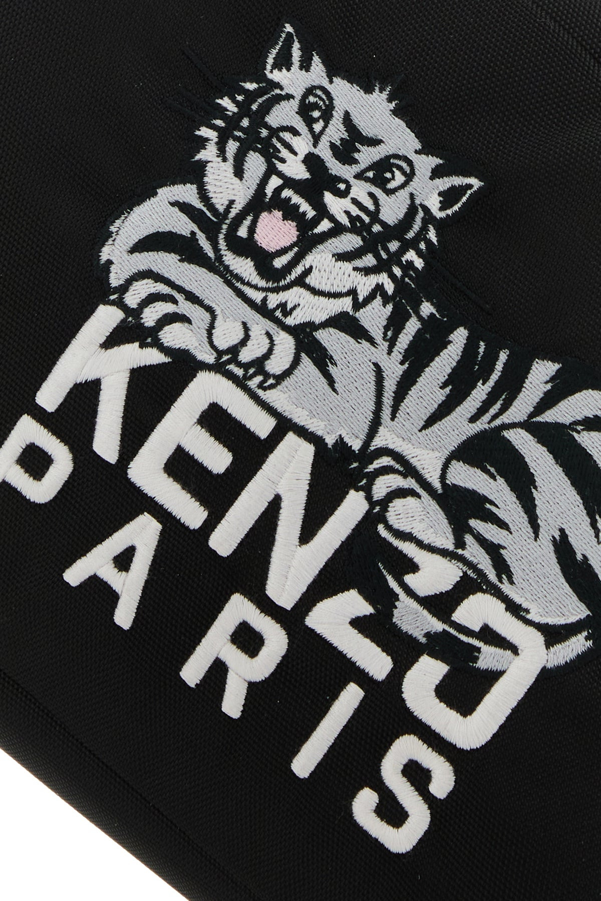 Black fabric KENZO Happy Tiger crossbody bag - 4