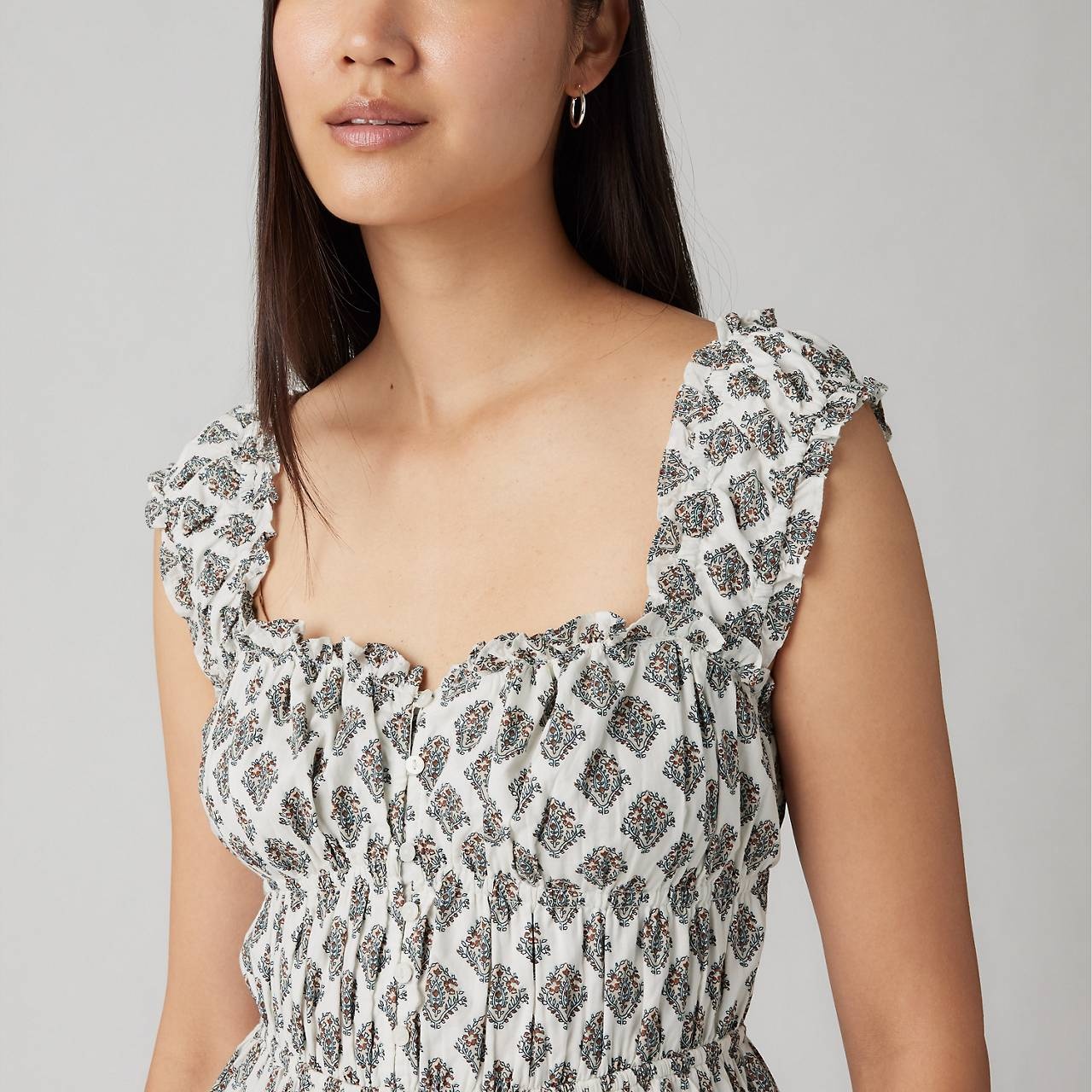 AMAYA TIERED MAXI DRESS - 5