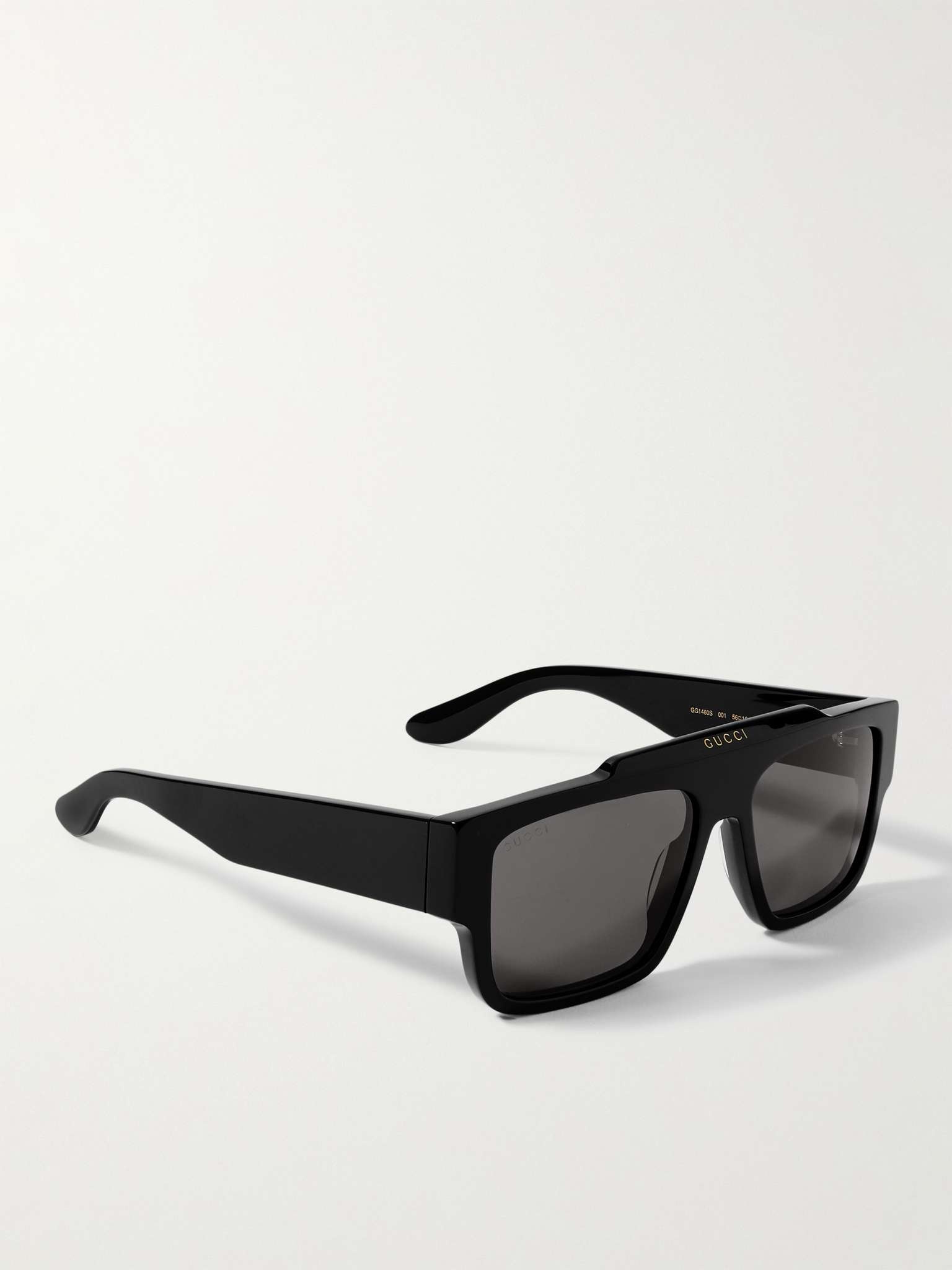 Square-Frame Recycled-Acetate Sunglasses - 3