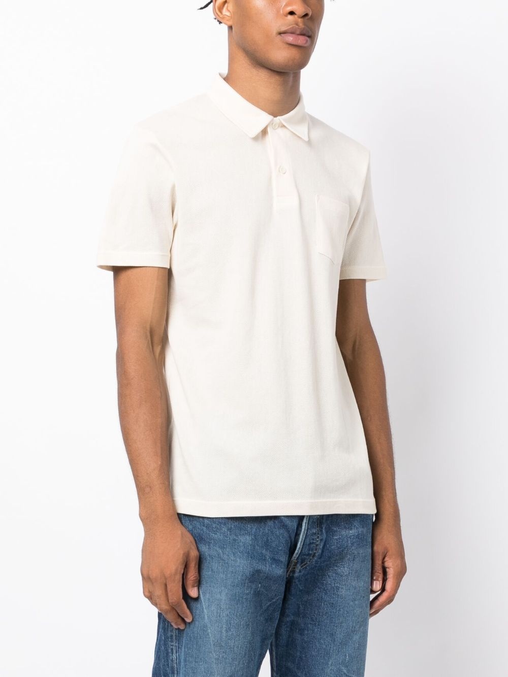 short-sleeves cotton polo shirt - 3