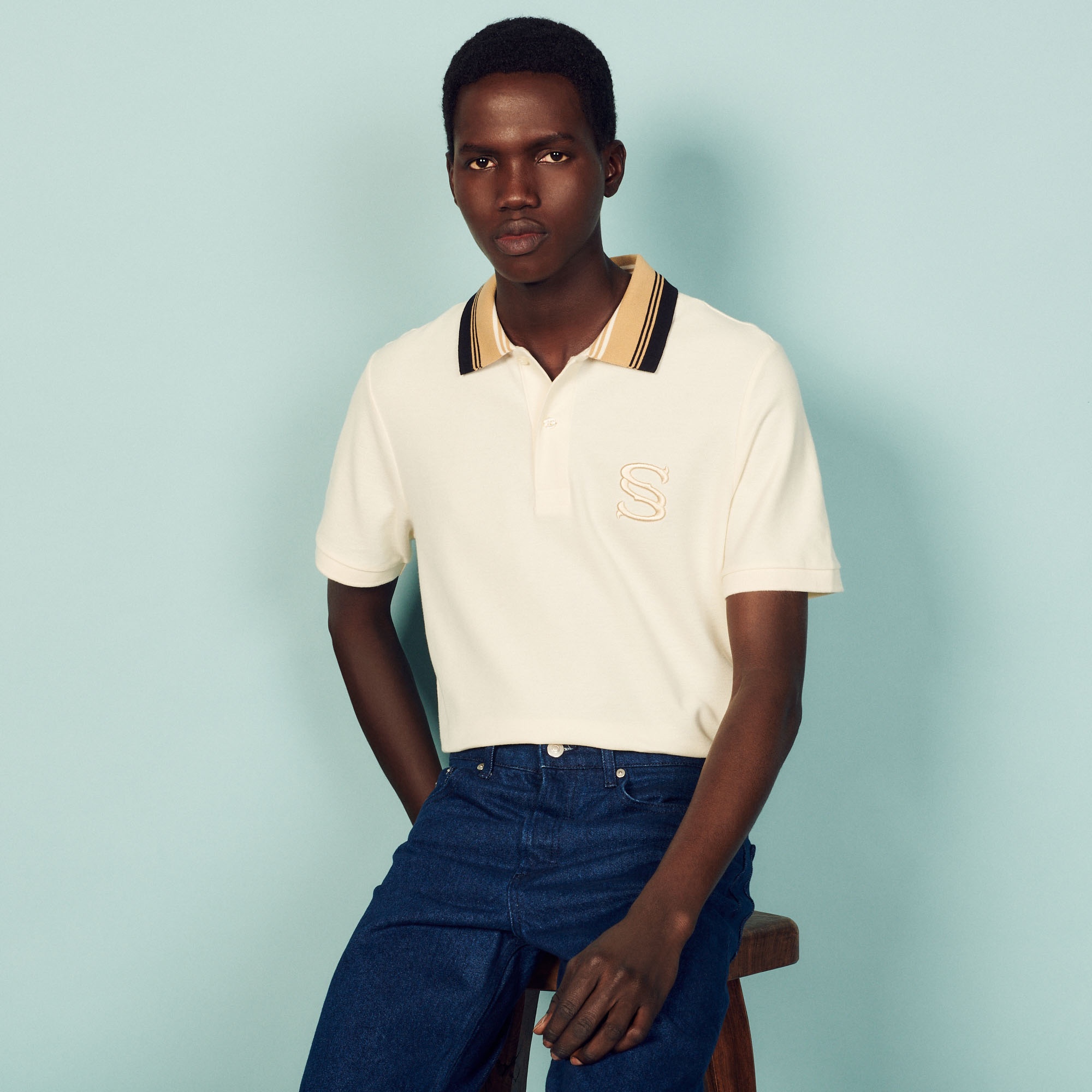 Embroidered polo shirt - 2