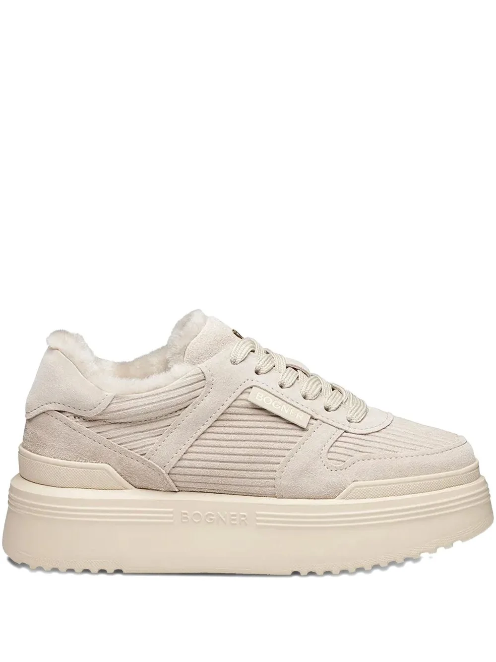 New York 10 ribbed platform sneakers - 1