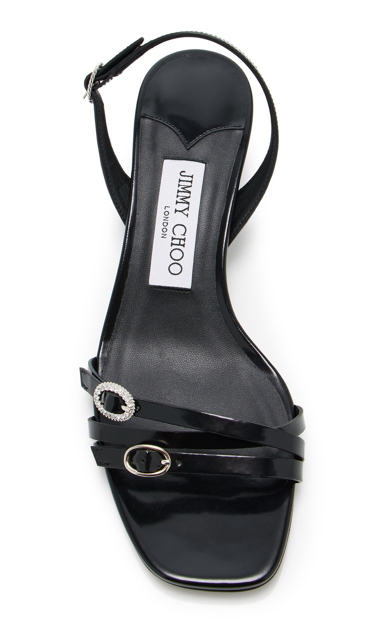 Kaira Patent Leather Sandals black 2