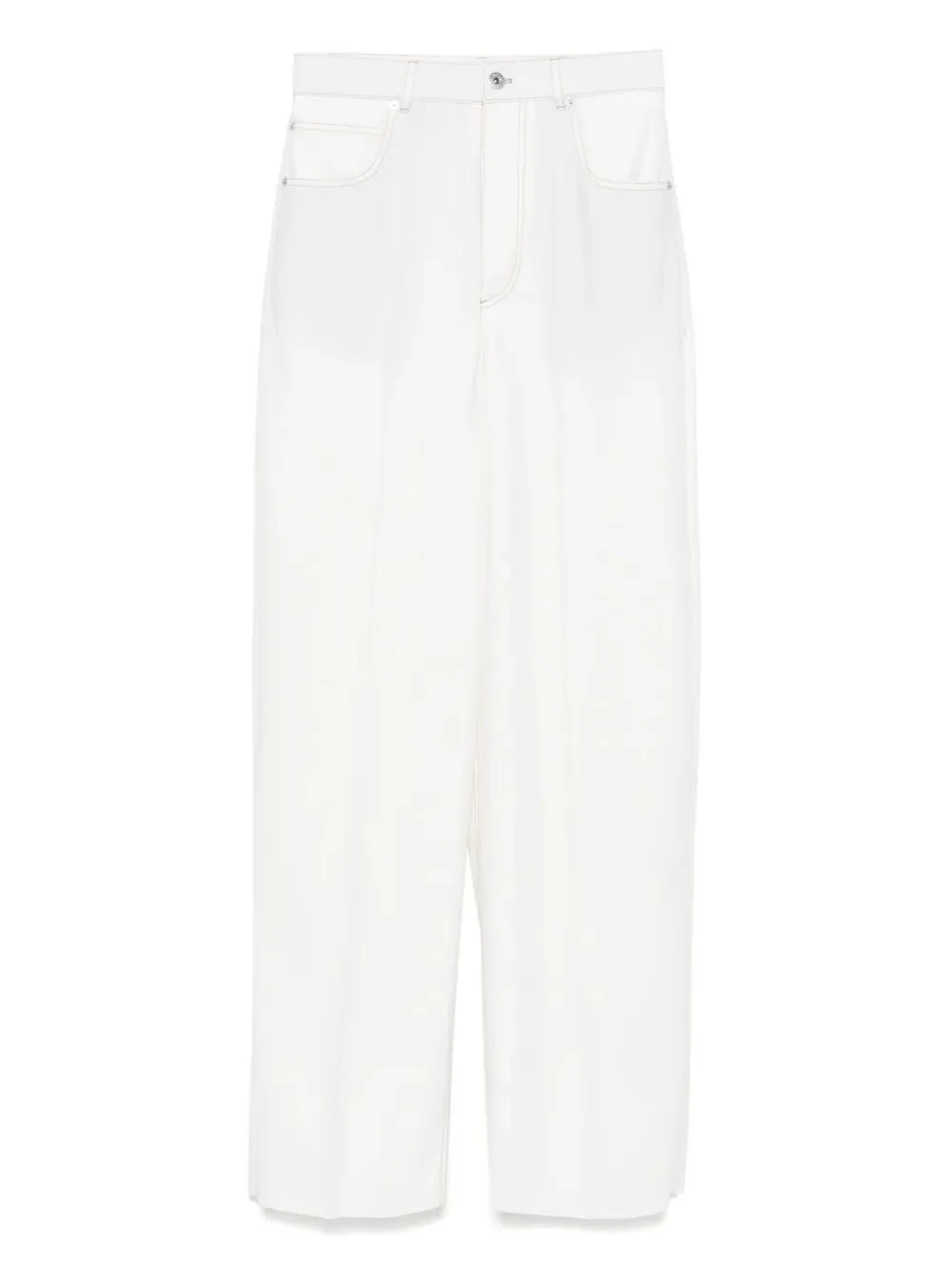 DENIM OVERSIZE FIT TROUSERS - 1