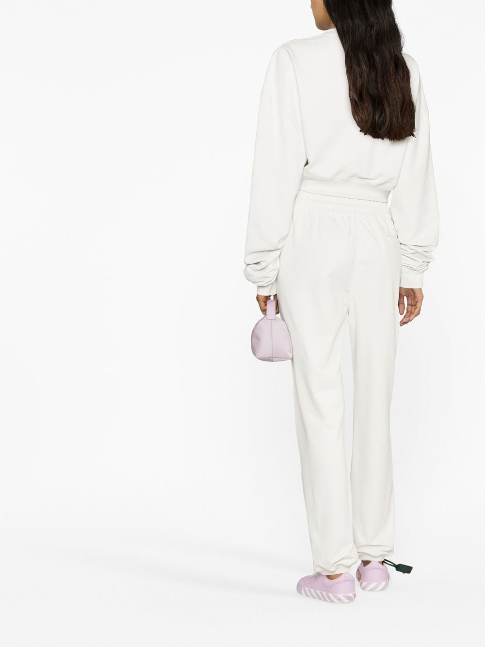 logo-embroidered track pants - 3