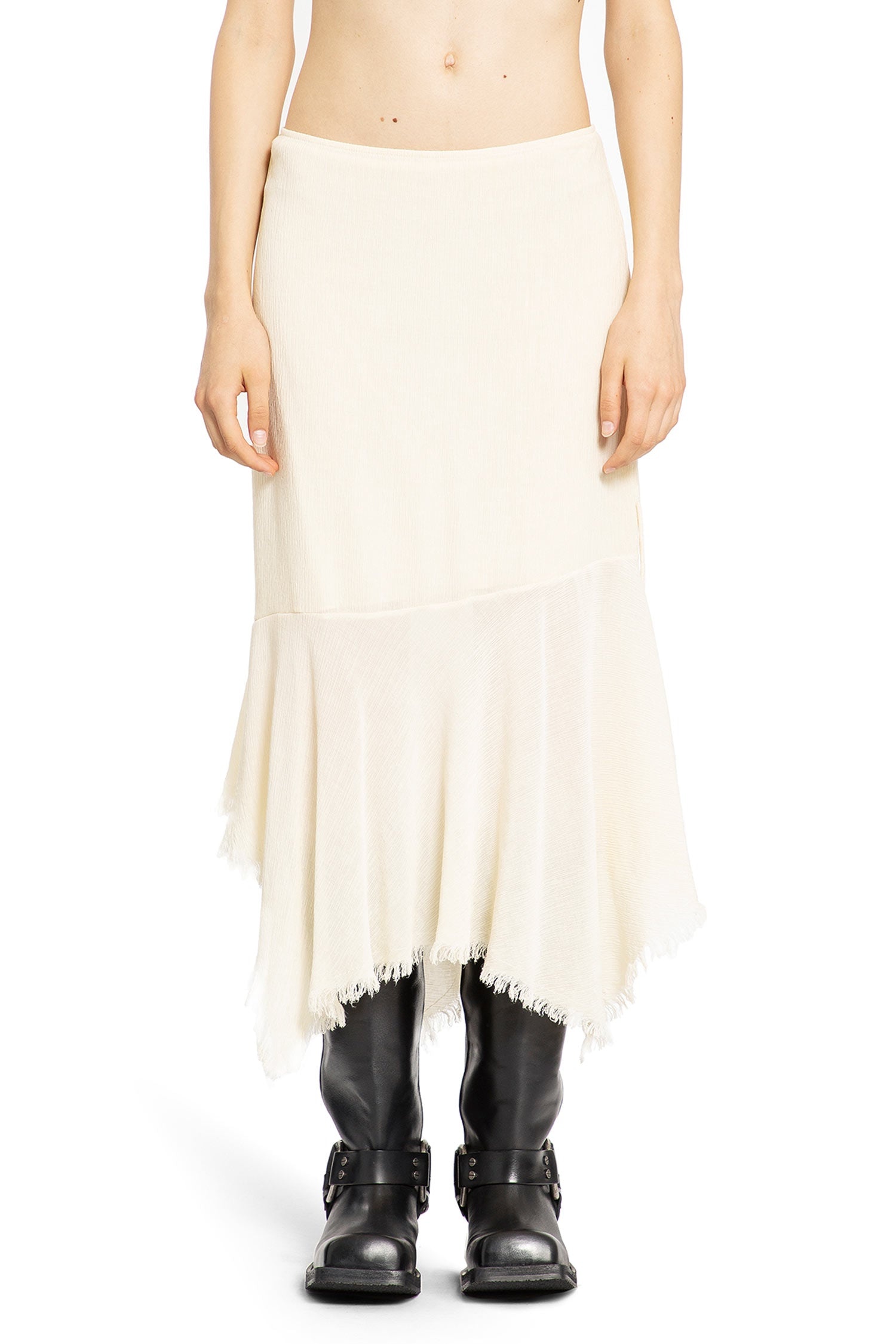 ACNE STUDIOS WOMAN OFF-WHITE SKIRTS - 2