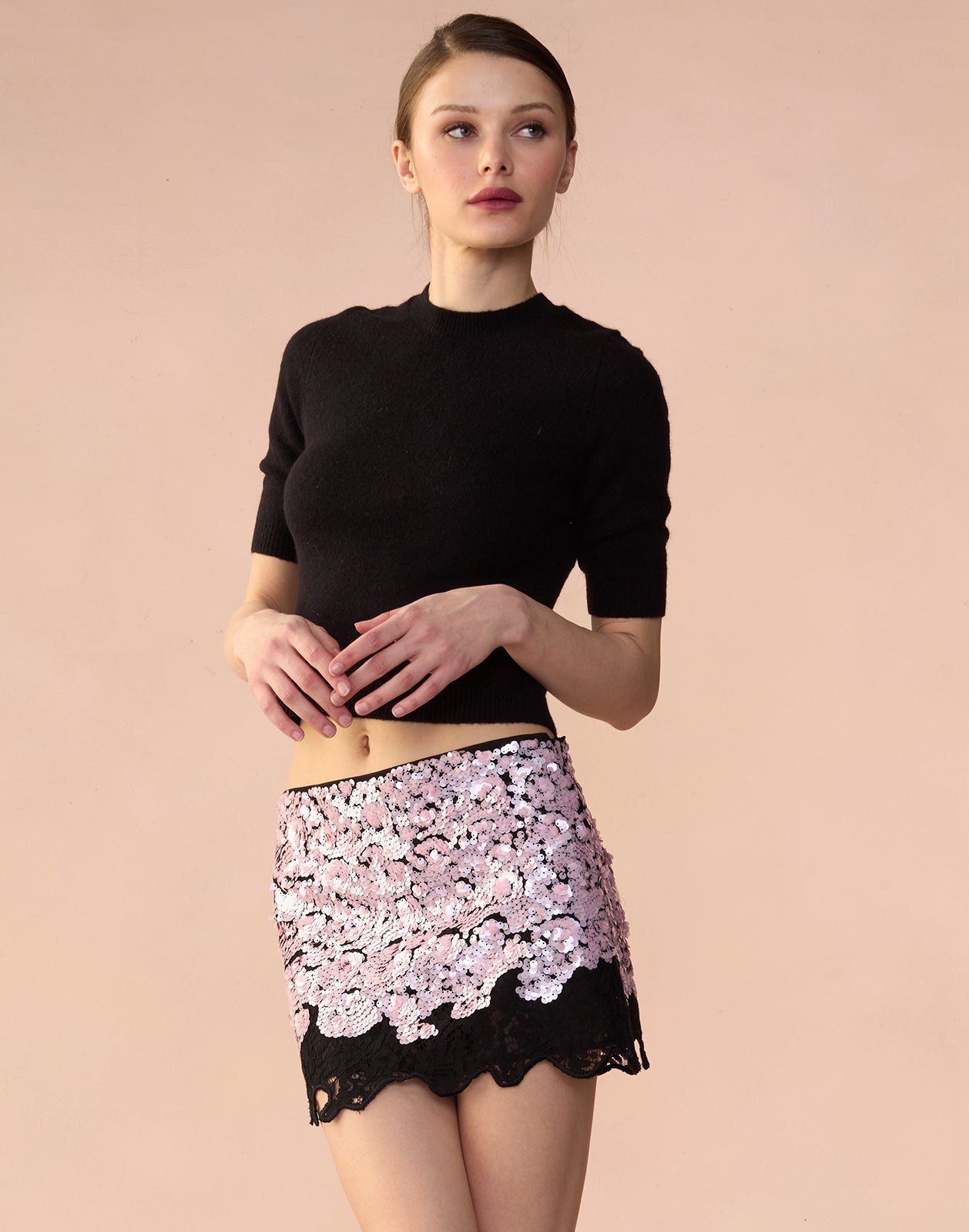 The Cosmo Sequin Skirt - 4