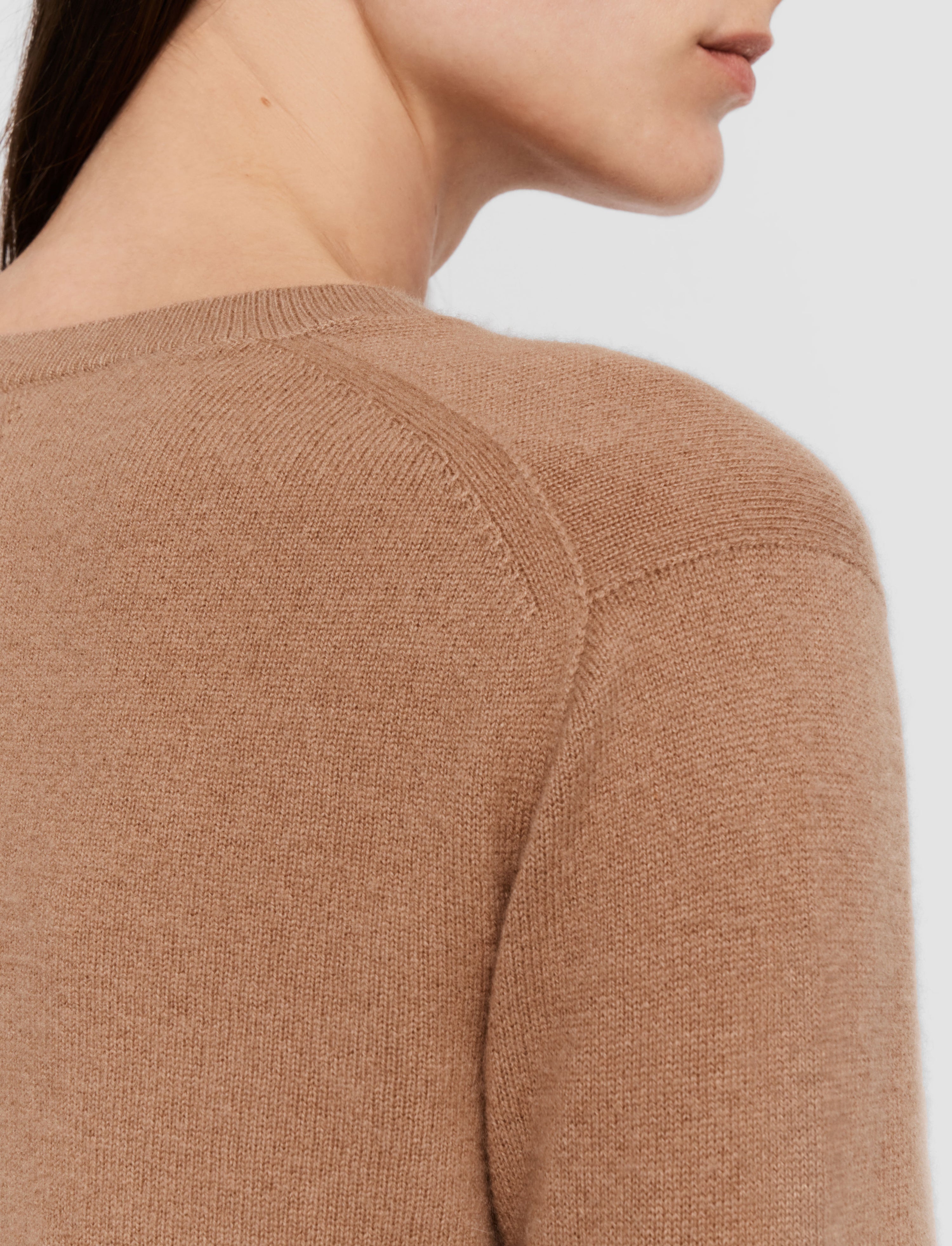 Light Pure Cashmere V Neck Jumper - 6