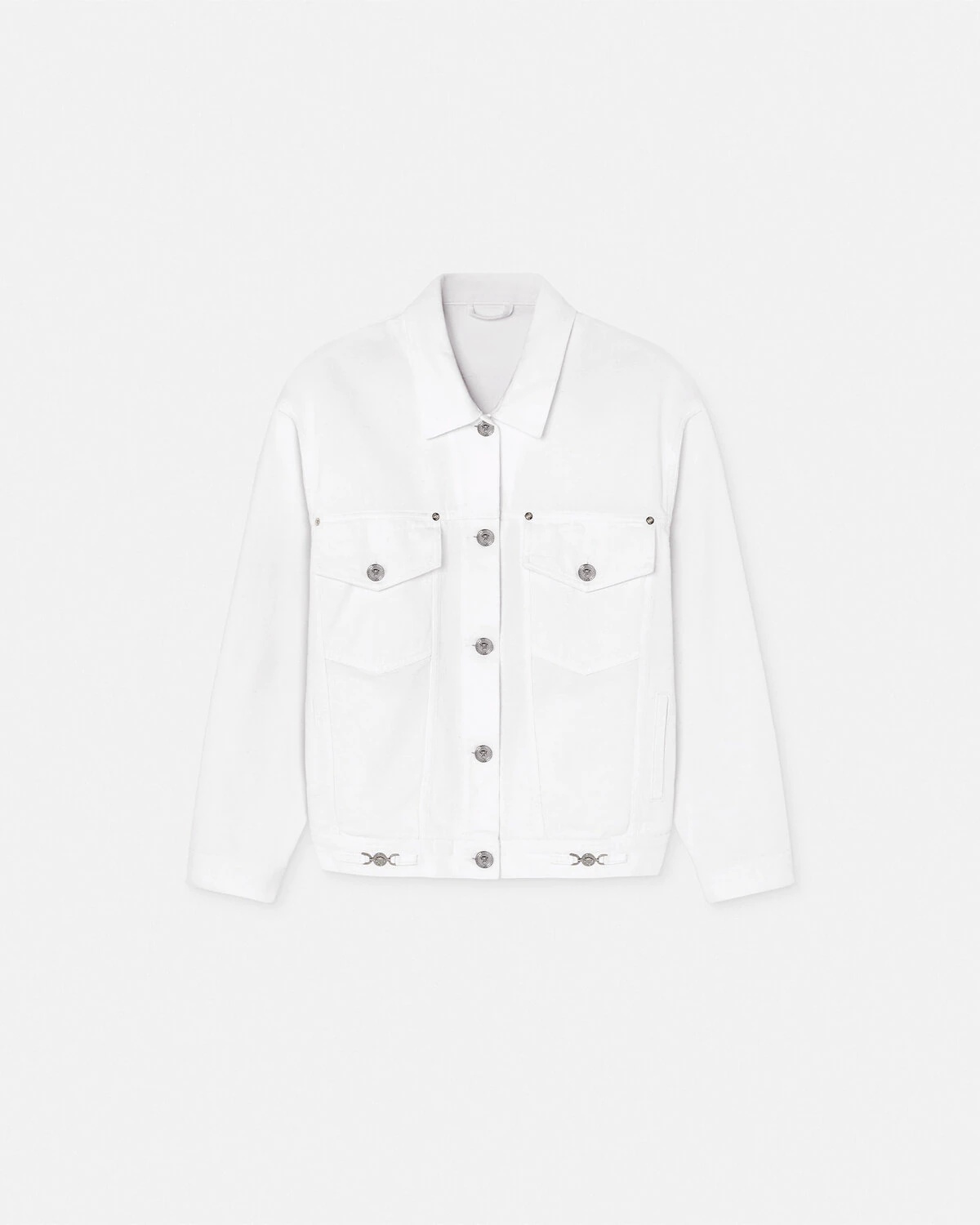 Barocco Sea Oversized Denim Jacket - 1