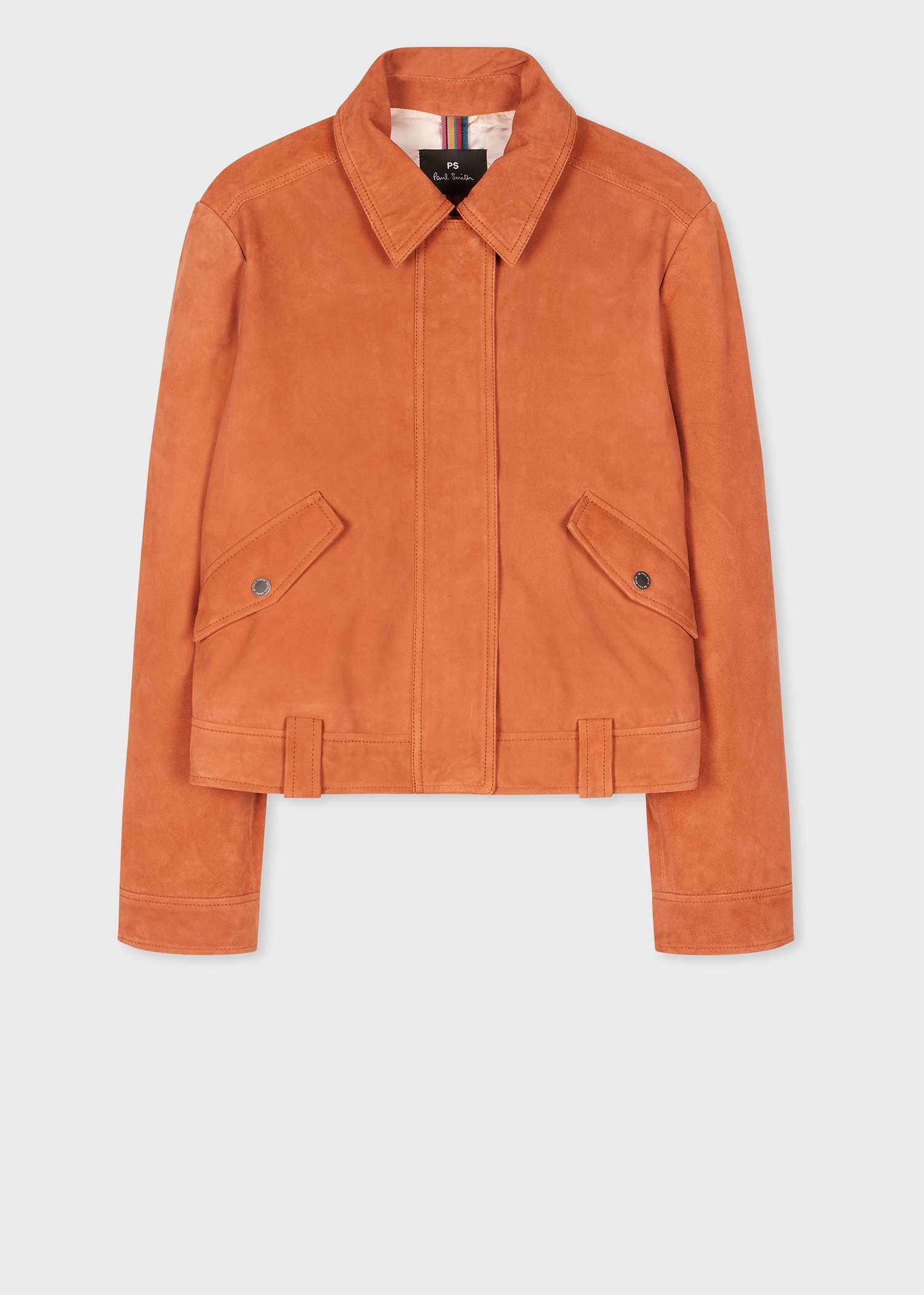 Women's Terracotta Suede Jacket - 1