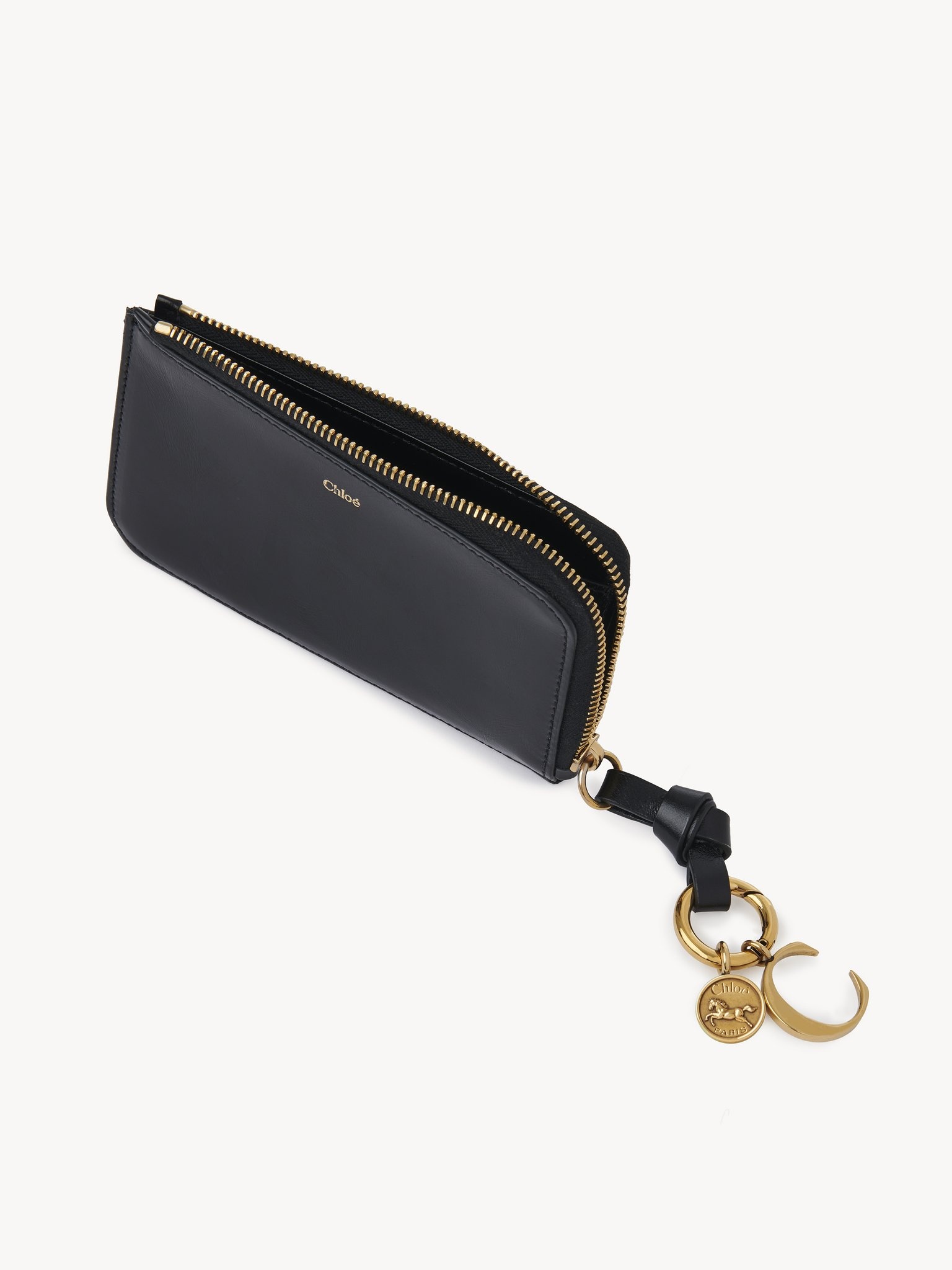 ALPHABET PURSE IN SHINY LEATHER - 3