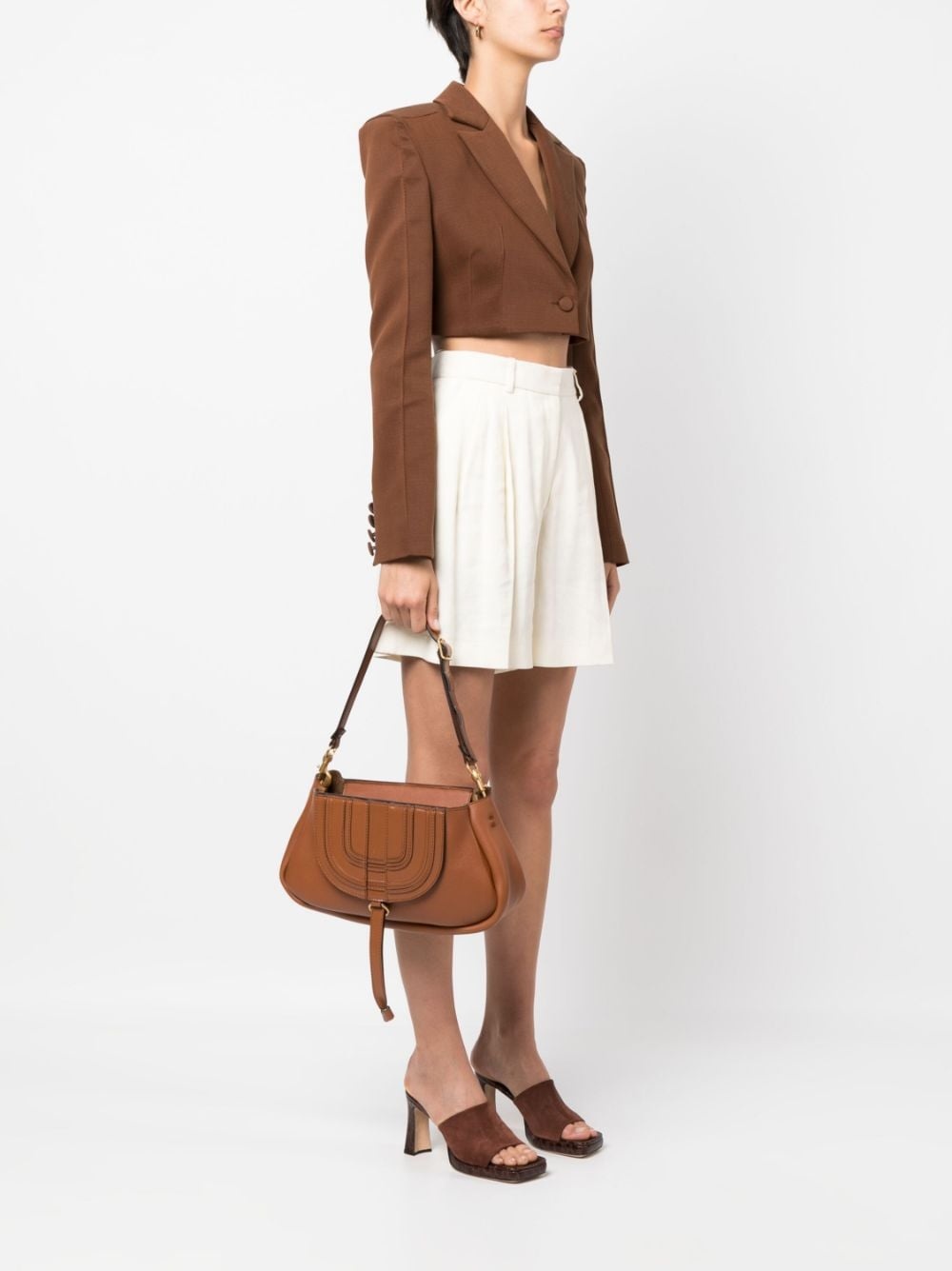 Marcie leather shoulder bag - 2