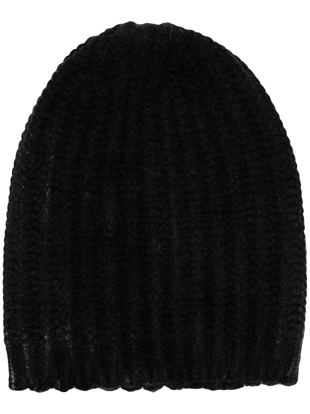 chunky-ribbed-knit beanie  - 1