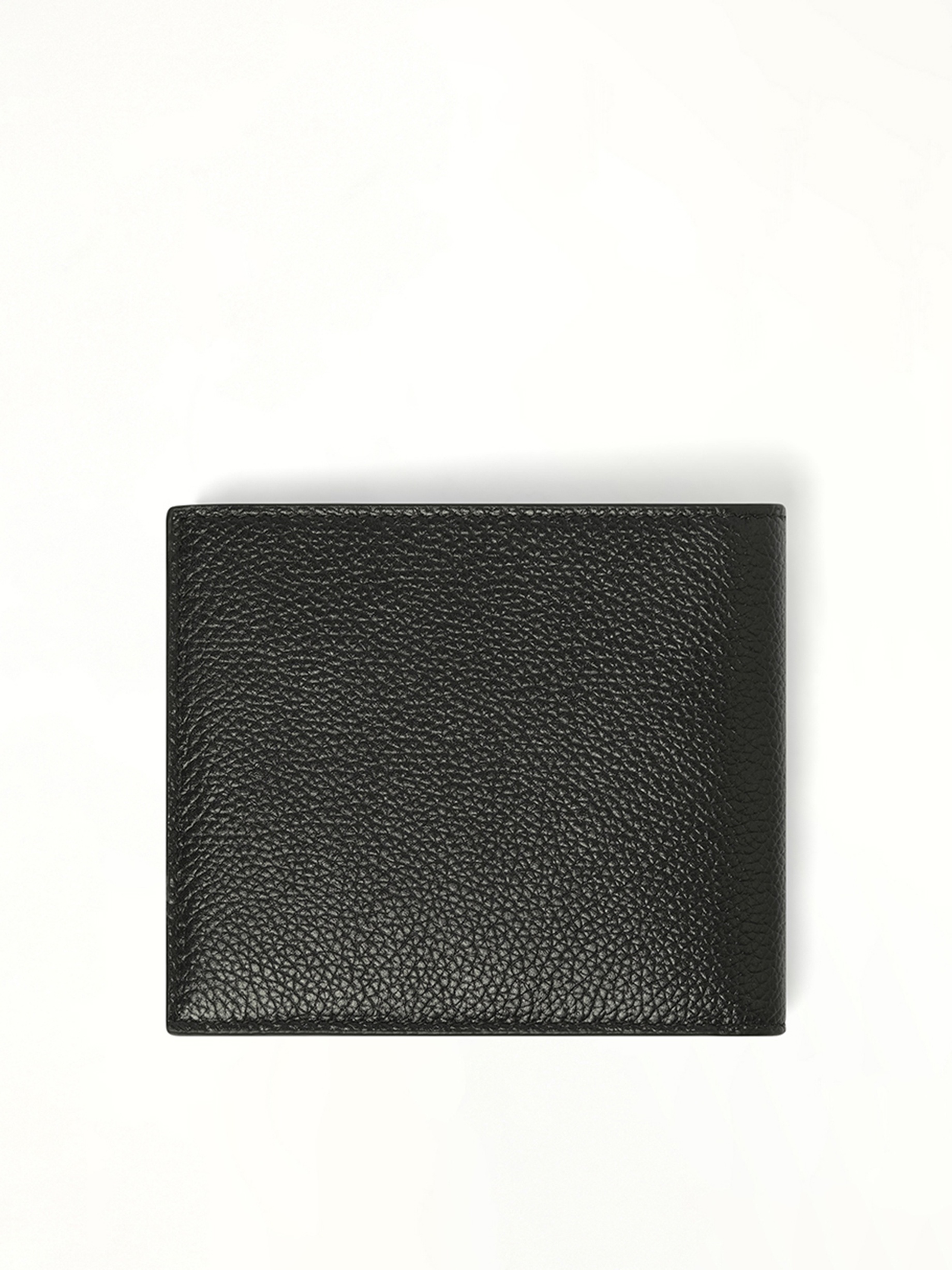 Tape Type Fold Wallet in Black - 2
